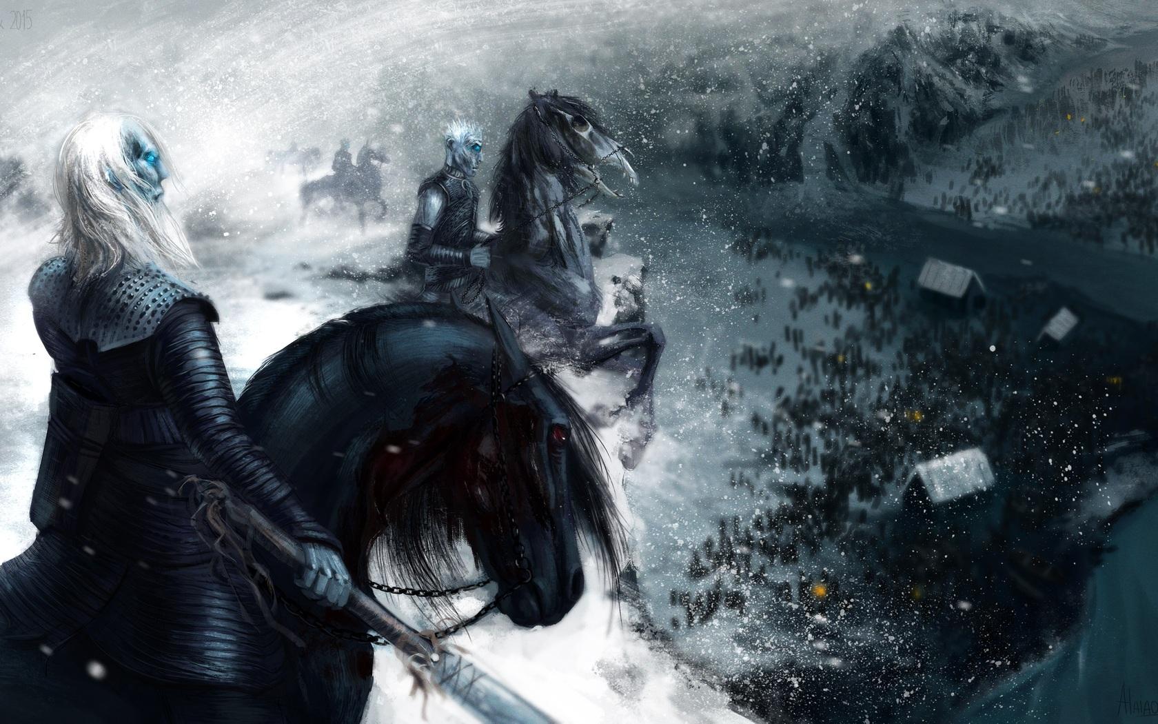 1680x1050 Game Of Thrones White Walker Artwork 1680x1050 Resolution HD 4k Wallpaper, Image, Background, Photo and Picture