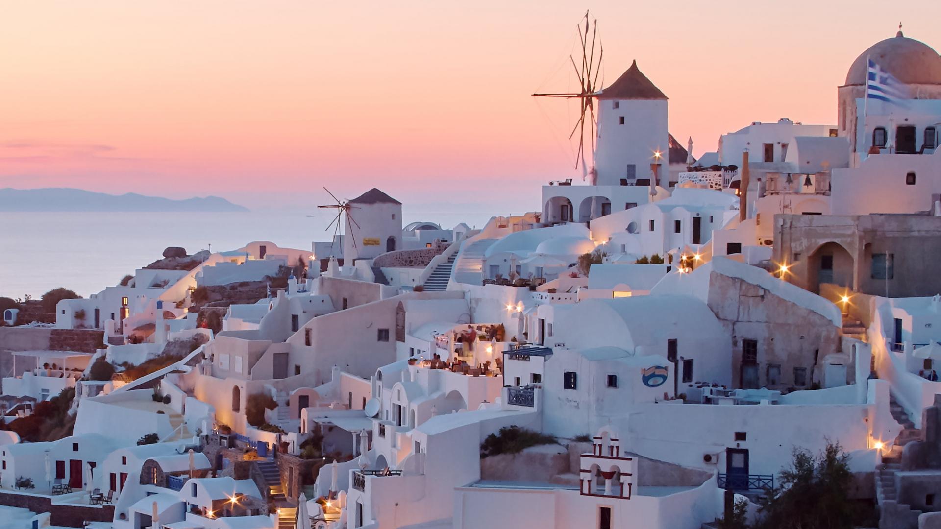 1920x1080 Free download Santorini Greece photo HD wallpaper Wallpaper Flare [2806x1871] for your Desktop, Mobile & Tablet. Explore Santorini Resorts Wallpaper. Santorini Resorts Wallpaper, Santorini Wallpaper, Exotic Beach Resorts Wallpaper