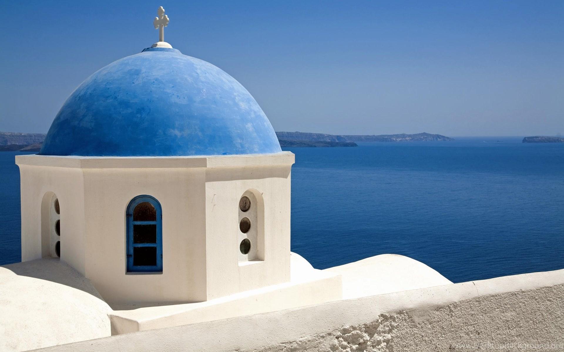 1920x1200 Country Wallpaper Oia, Santorini, Greece Free HD Desktop. Desktop Background