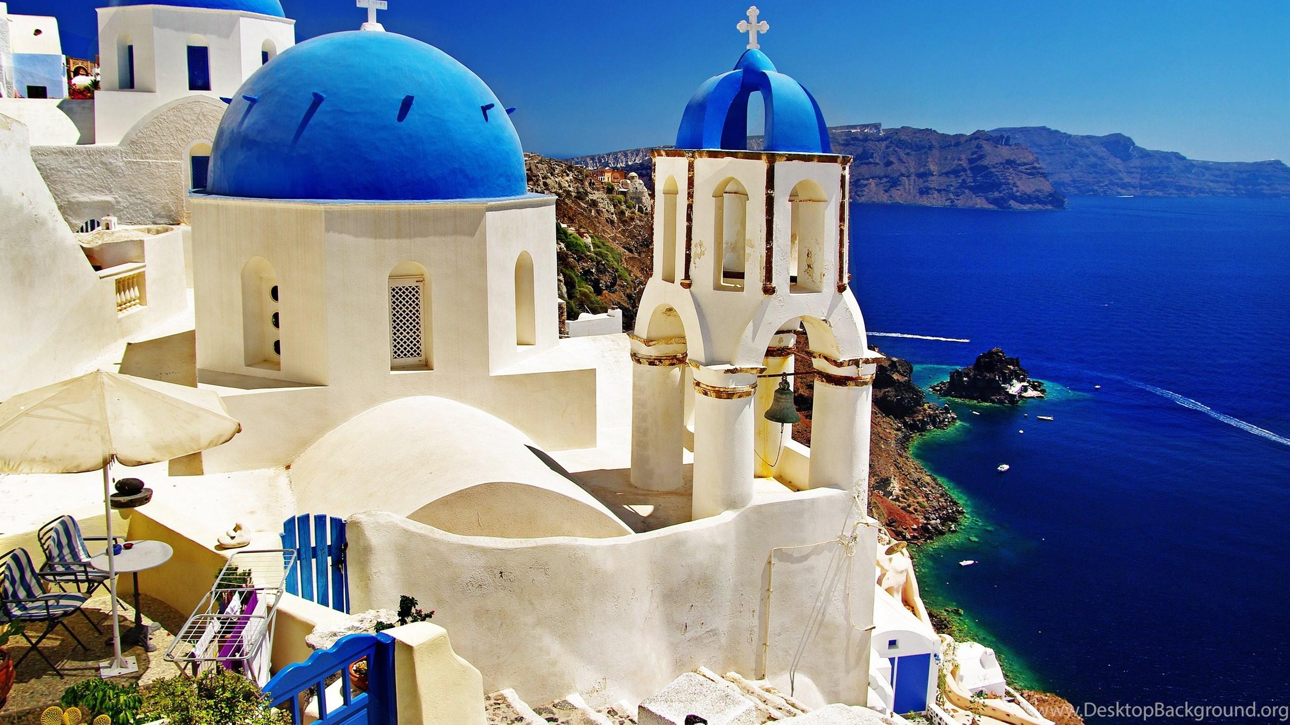 2560x1440 GREECE SANTORINI OIA Online Wallpaper HD Desktop Background