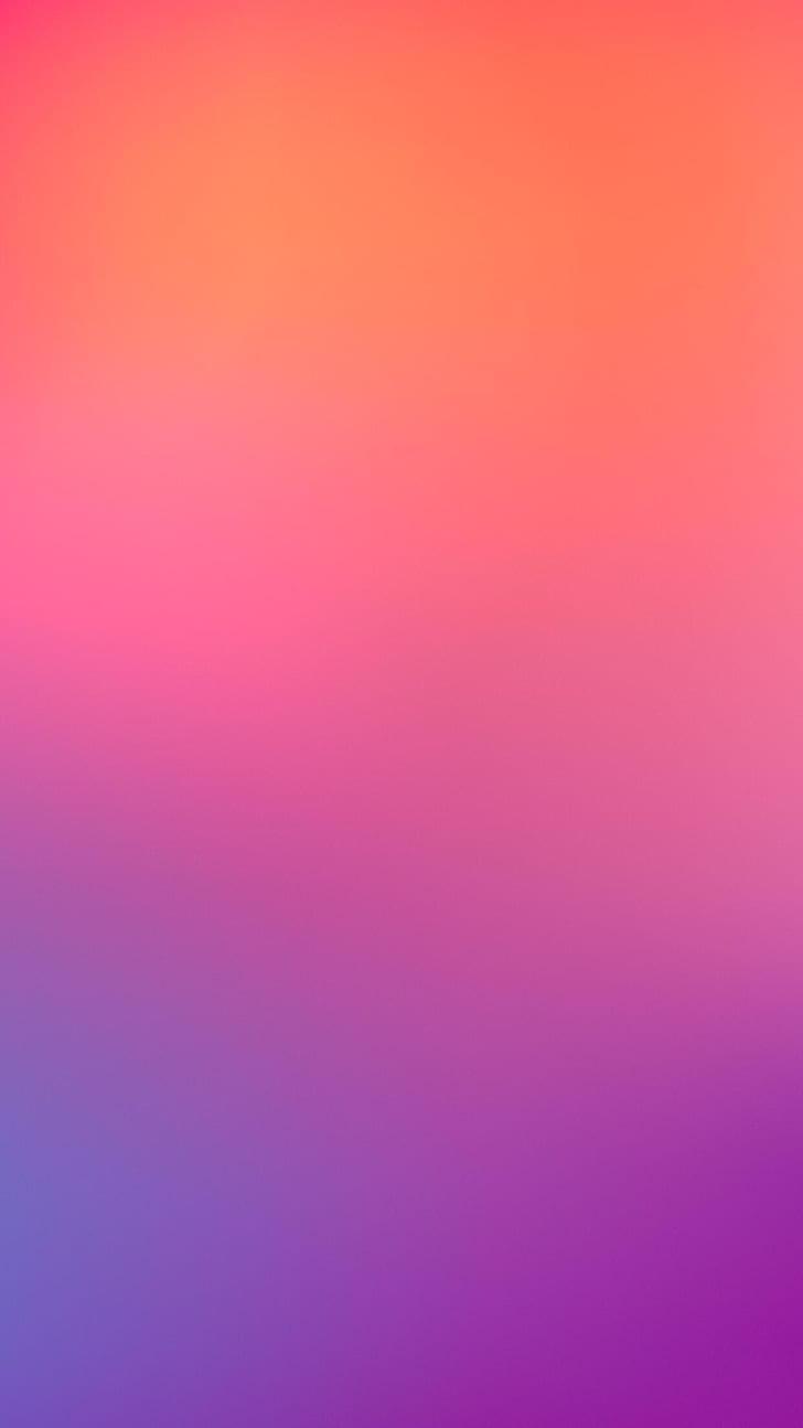 728x1294 Px Blurred Colorful Portrait Display Vertical Anime Ombre Background