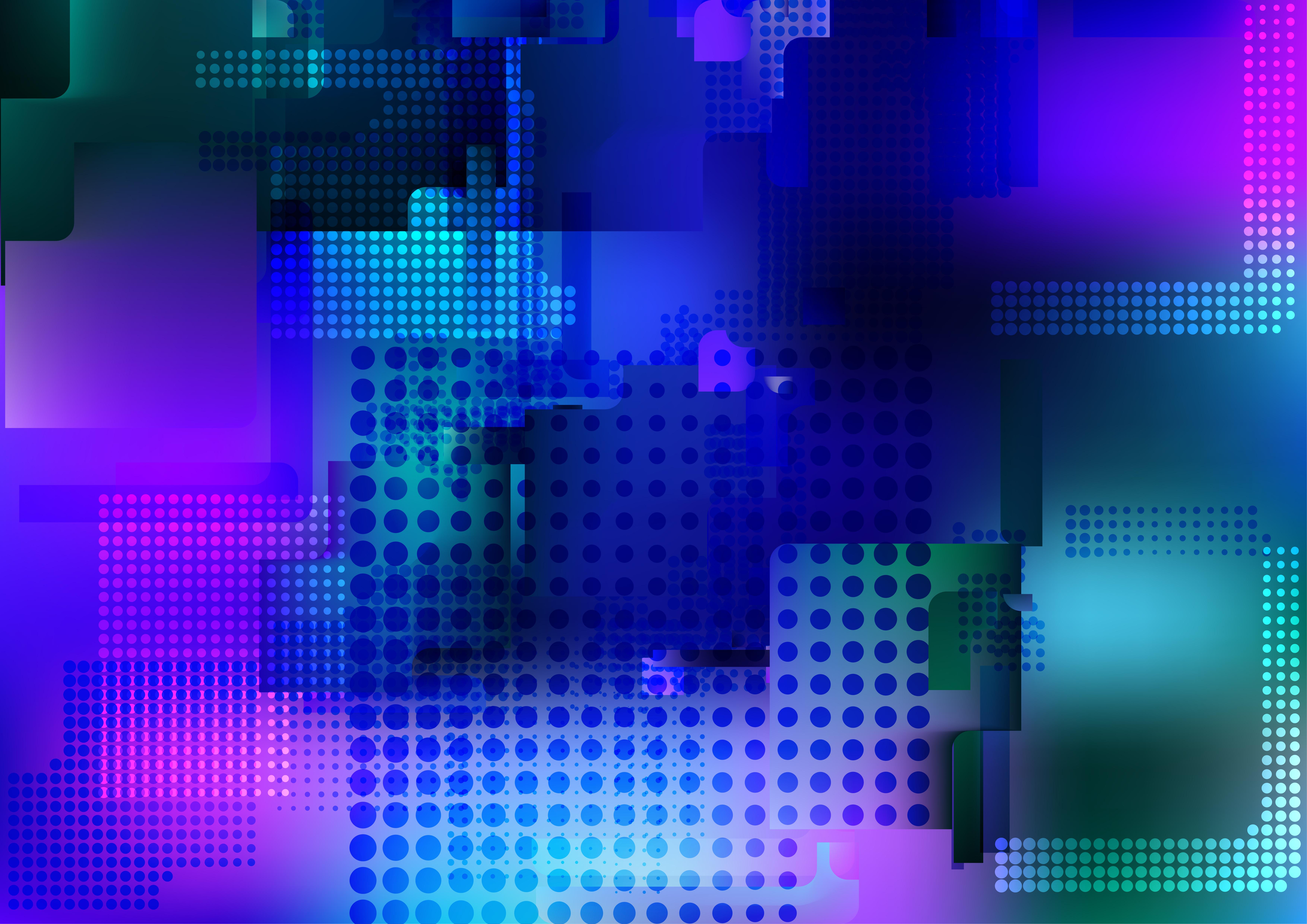 7016x4961 Free Abstract Blue Pink and Green Background