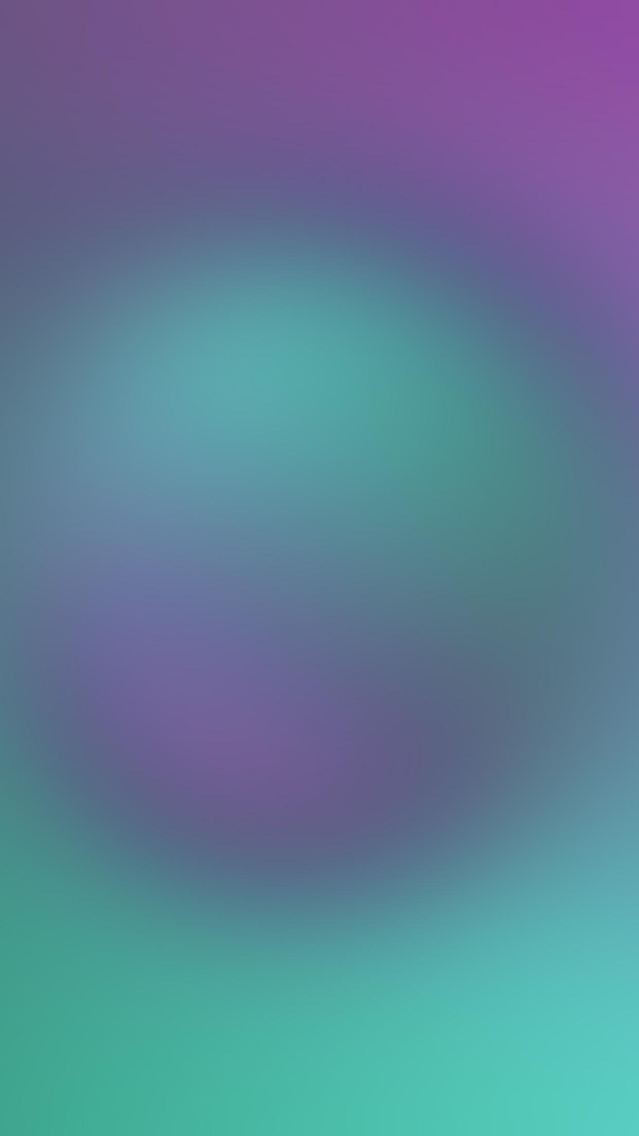 1242x2208 Soft Purple Green Blur Gradation Wallpaper