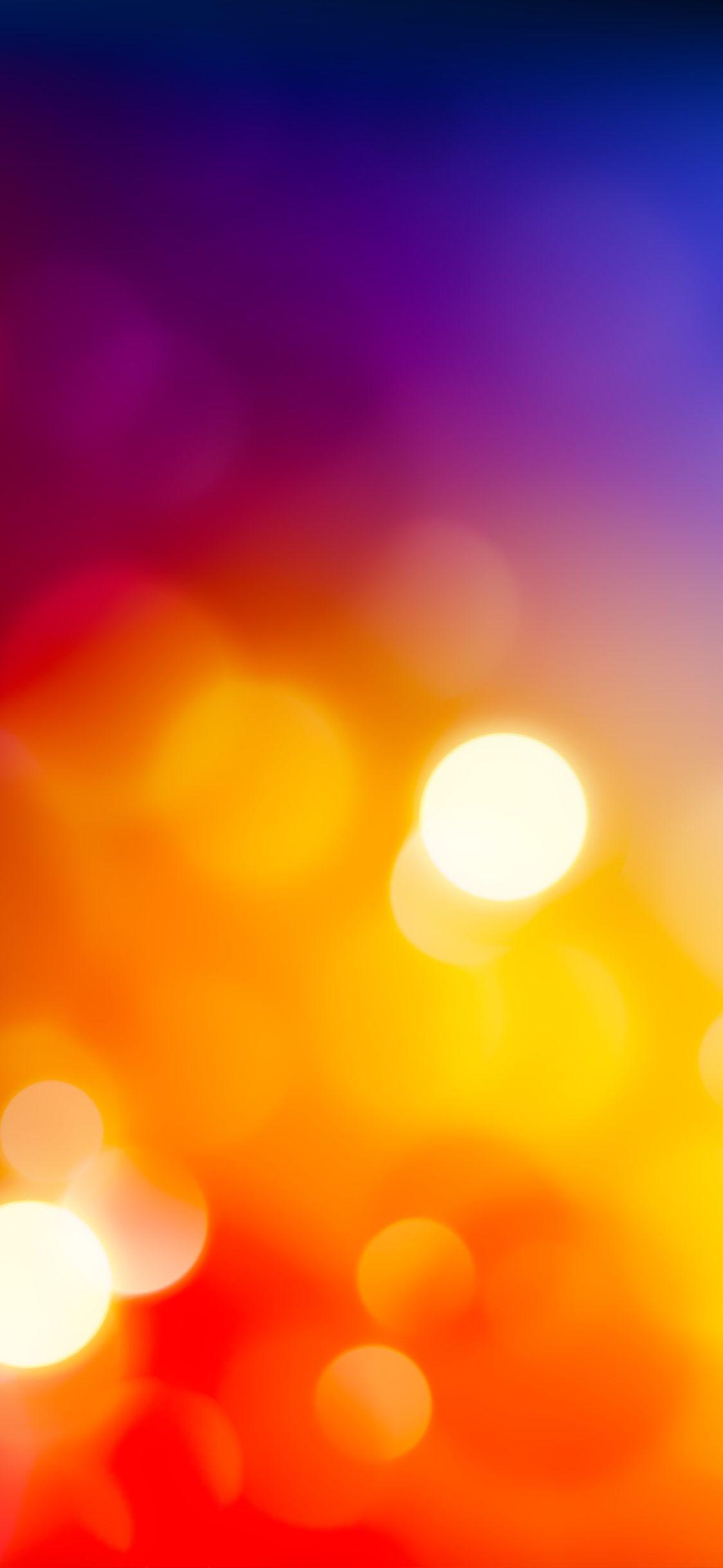 1125x2436 Red Orange Yellow Wallpaper