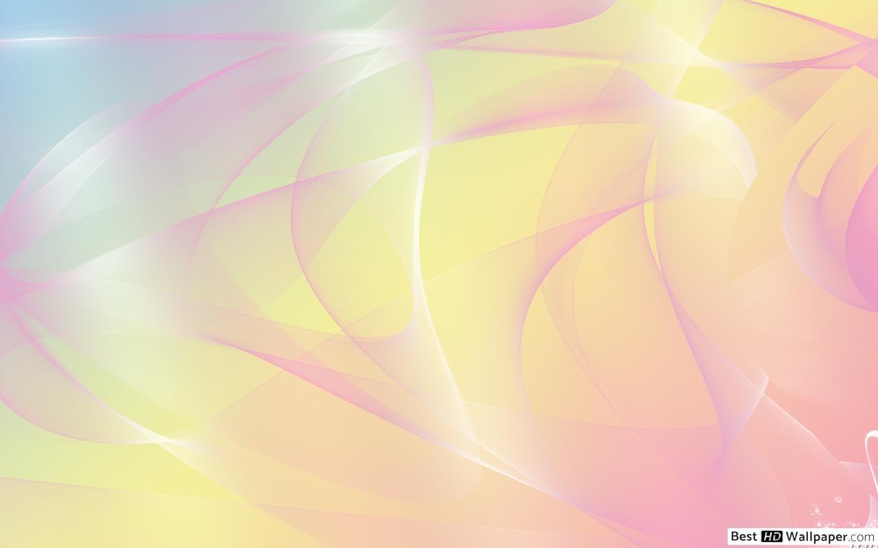 1280x800 Pastel Yellow Galaxy Wallpaper