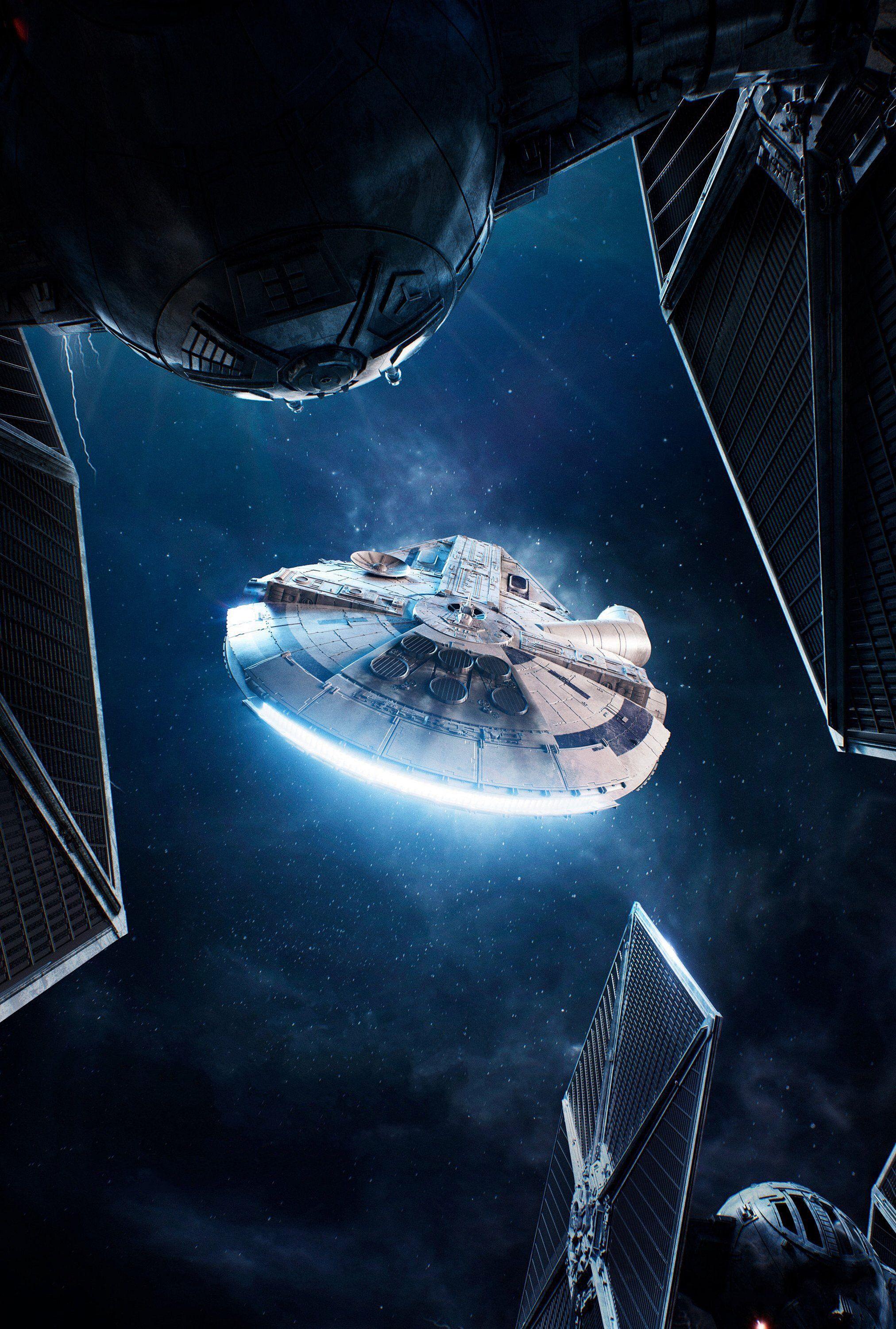 2024x3000 Millennium Falcon Star Wars Decoration Milenium Falcon. Etsy. Star wars wallpaper, Star wars background, Star wars spaceships