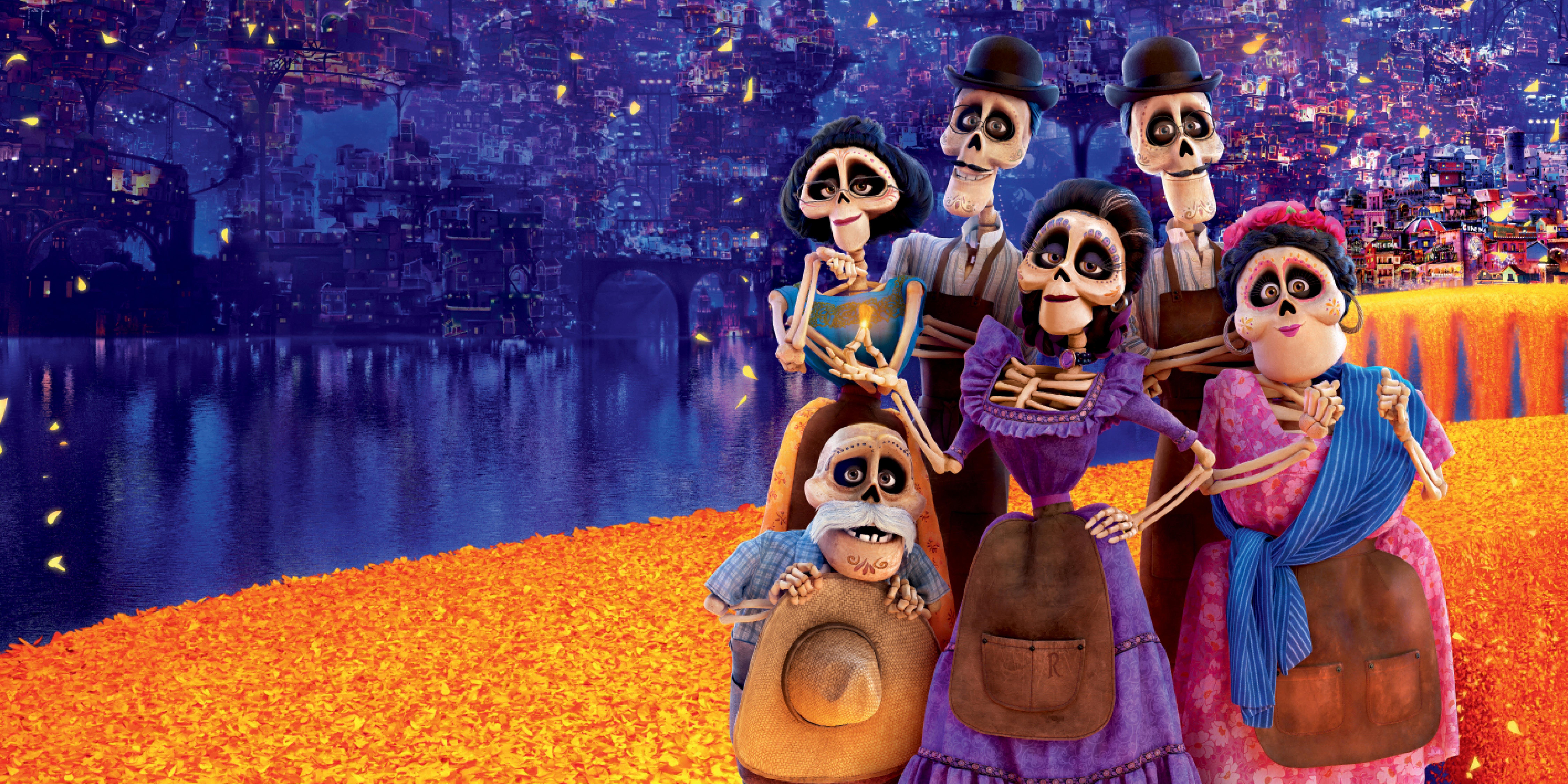 9000x4500 coco HD wallpaper, Background