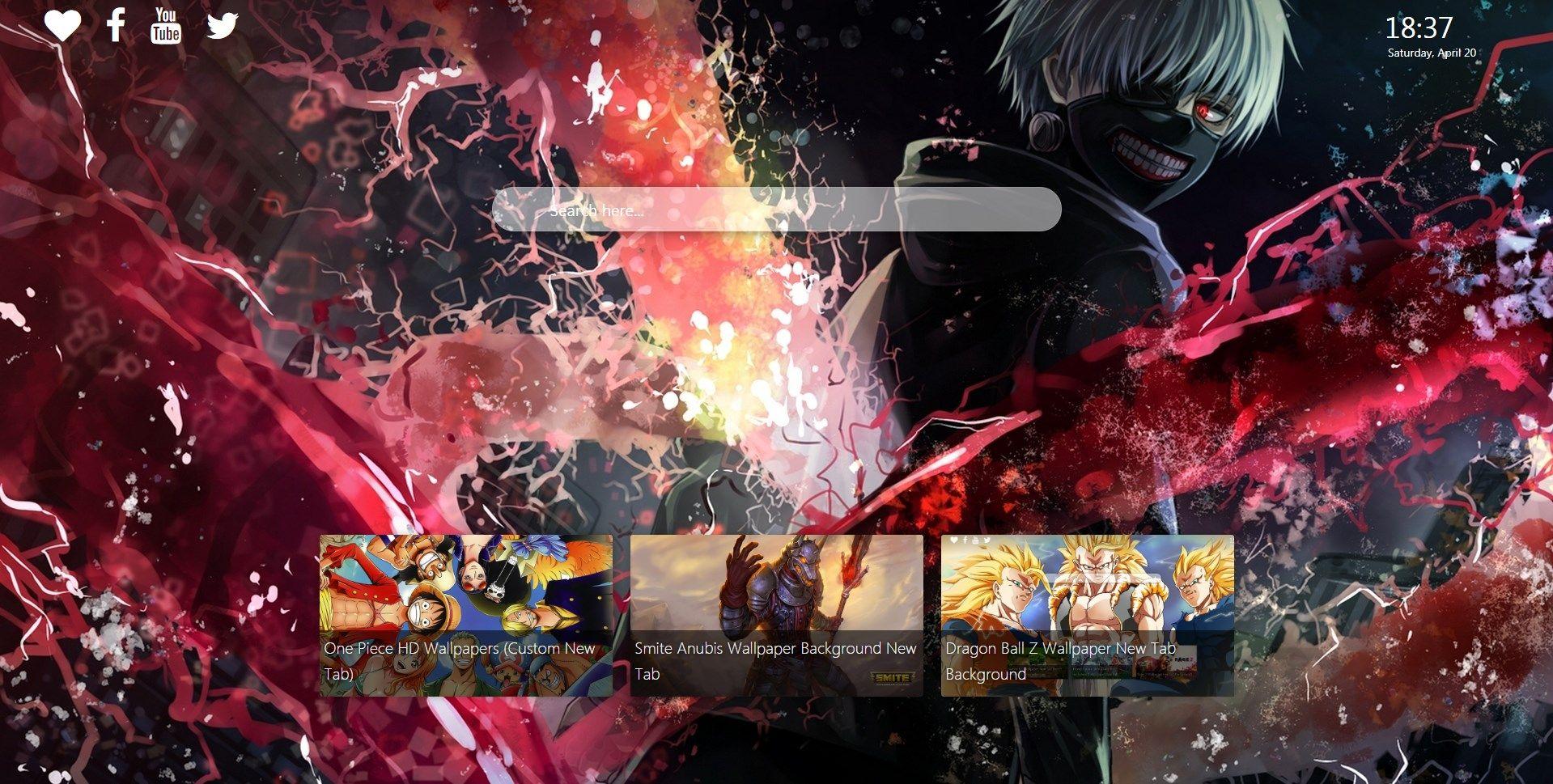 1919x969 Cool Anime Wallpaper Tokyo Ghoul Tokyo Ghoul Wallpaper New Tab New Tabsy iPhone 6s Tokyo Ghoul Wal. Cool anime wallpaper, Anime wallpaper, HD anime wallpaper