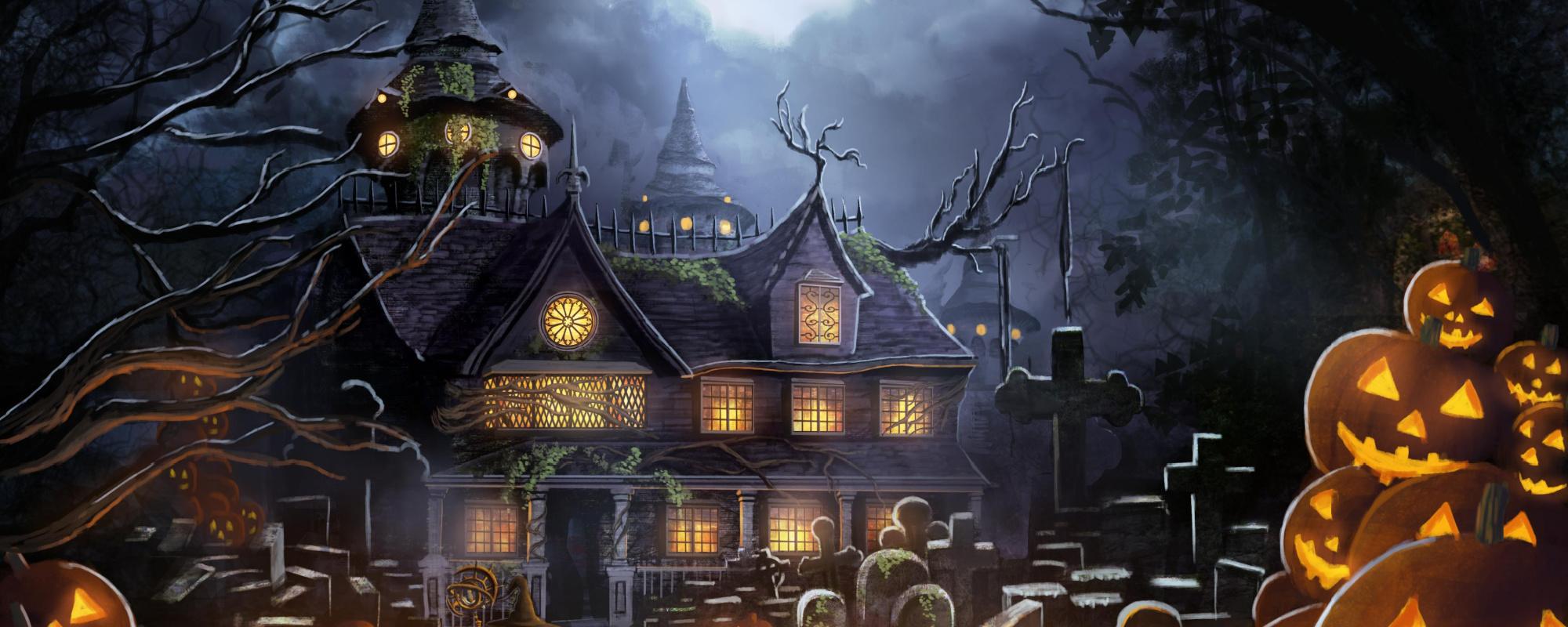 Scary Haunted House Wallpapers - Top Free Scary Haunted House Backgrounds -  WallpaperAccess