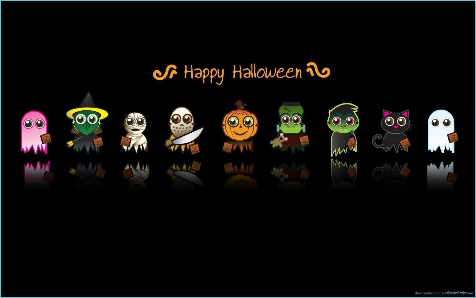 1862x1164 Preppy Halloween Desktop Wallpaper