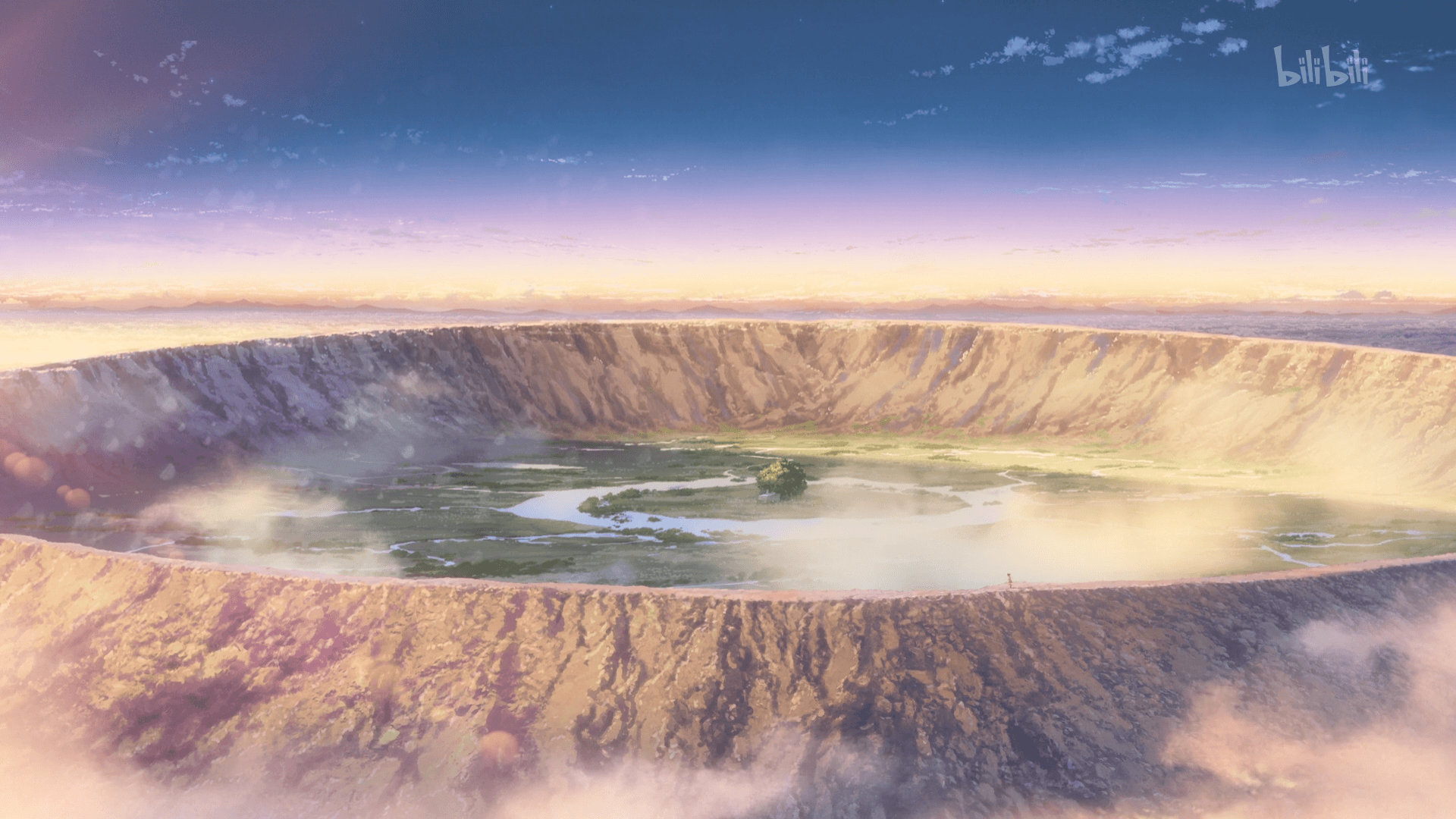1920x1080 Makoto Shinkai, #comic art, #Your Name, #anime, #Kimi no Na Wa