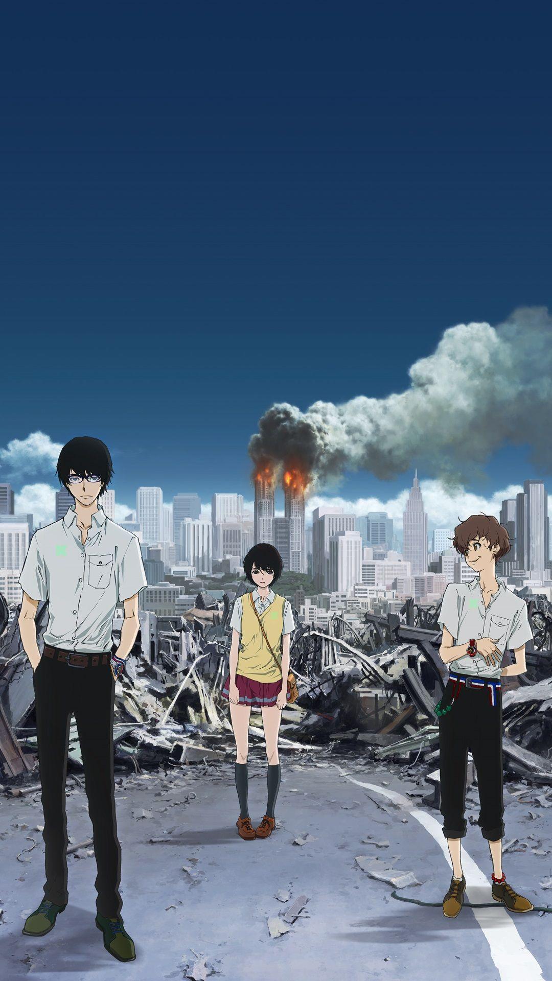 1080x1920 Zankyou No Terror Wallpaper