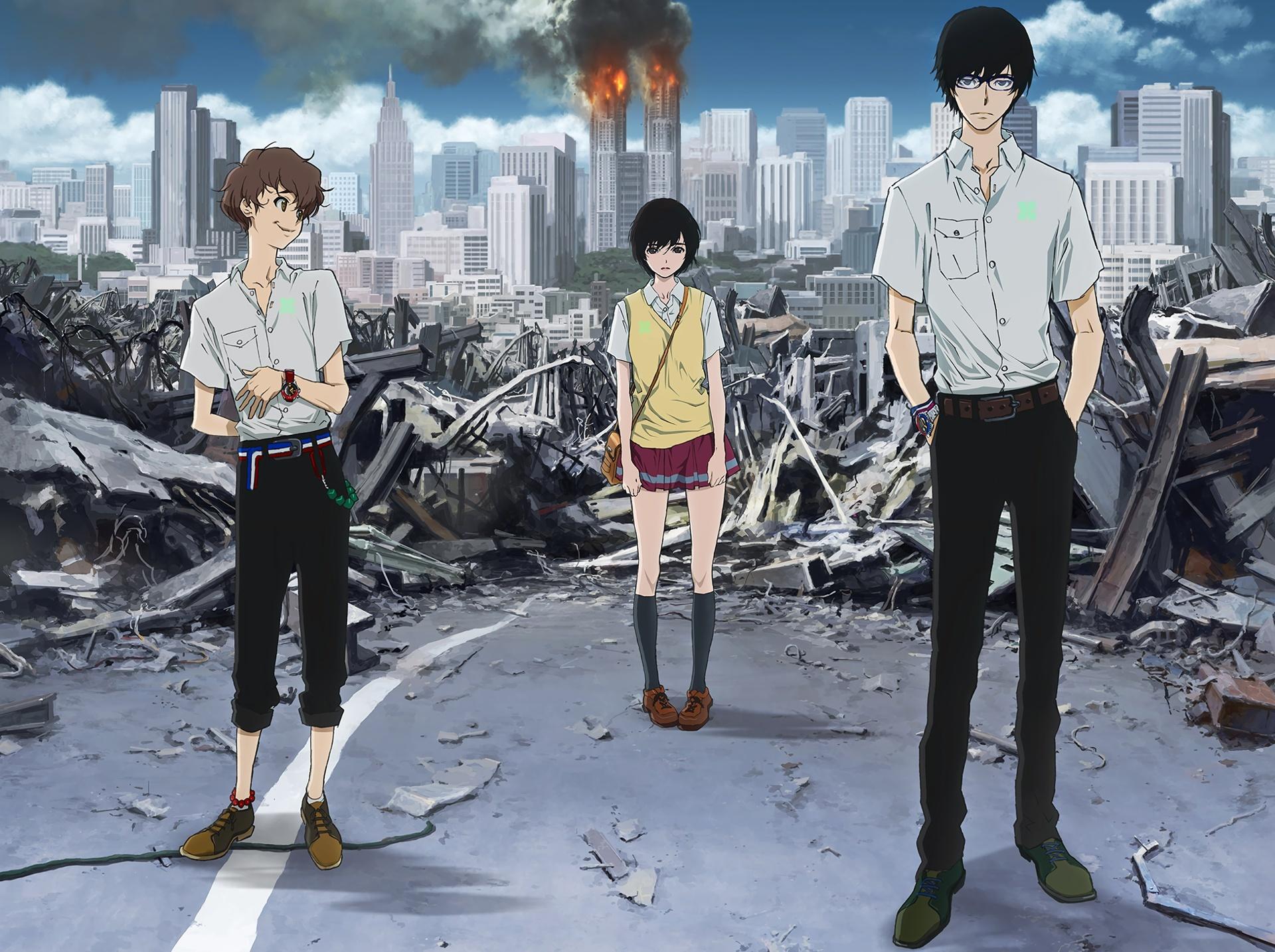 1920x1434 Wallpaper Kokonoe Arata, Mishima Lisa, Nine, Twelve, Zankyou No Terror, Hisami Touji:1920x1434