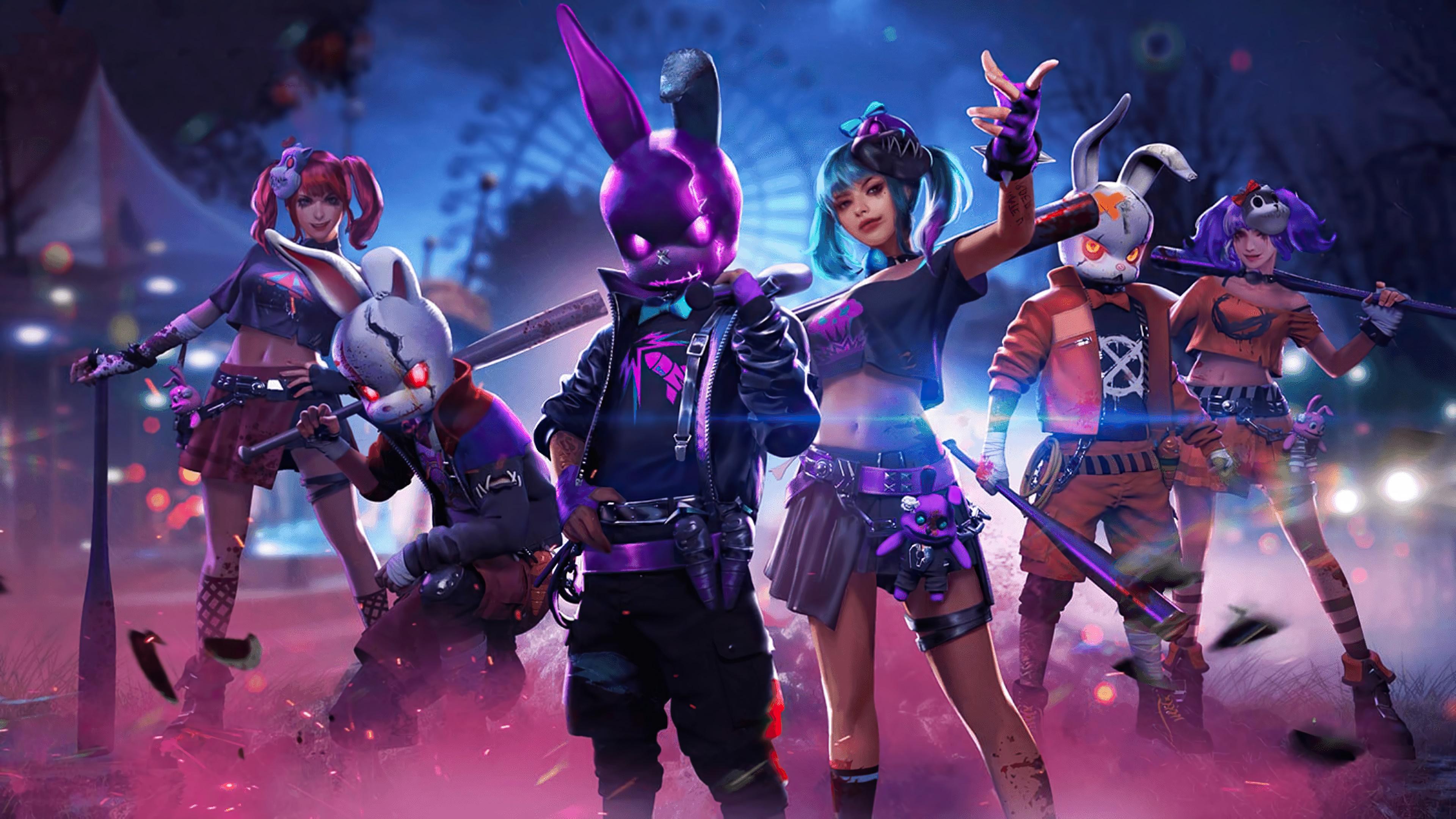 3840x2160 garena, free free, game, characters, 4k, pc, wallpaper HD Wallpaper