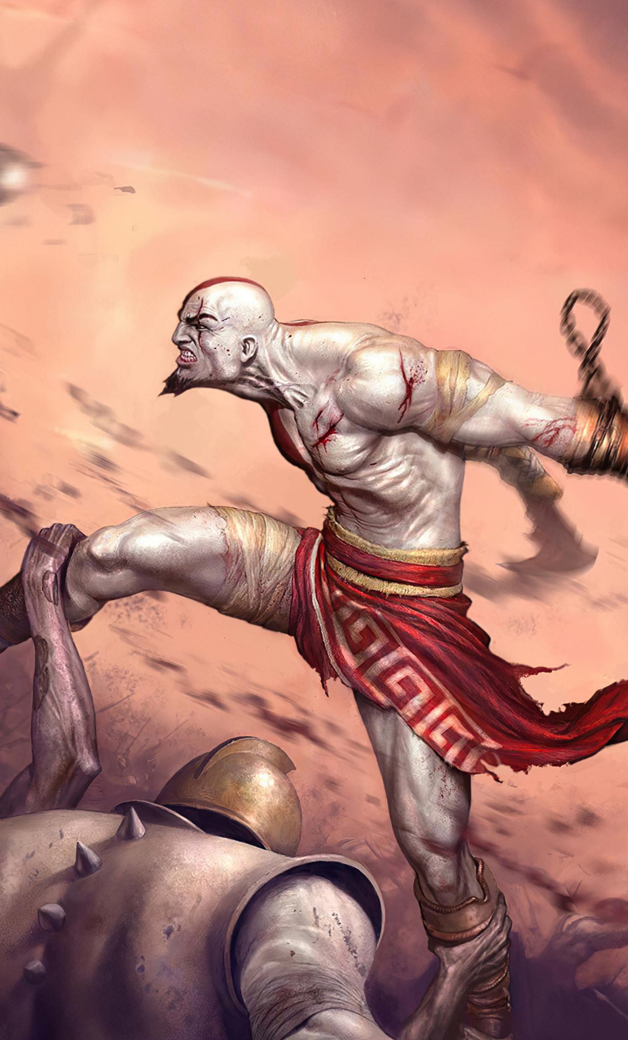 1280x2120 The Kratos iPhone HD 4k Wallpaper, Image, Background, Photo and Picture