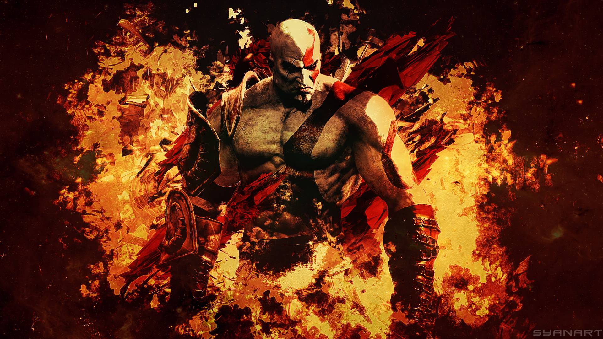 1920x1080 God Of War 3 Remastered Wallpaper SyanArt Station