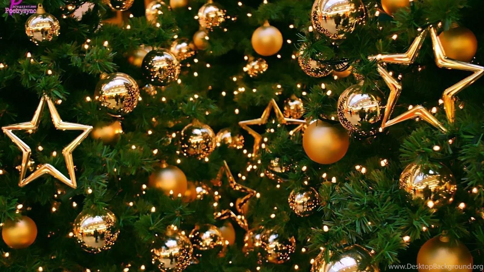 1600x900 Merry Christmas Balls and Christmas Tree HD Wallpaper Image Desktop Background