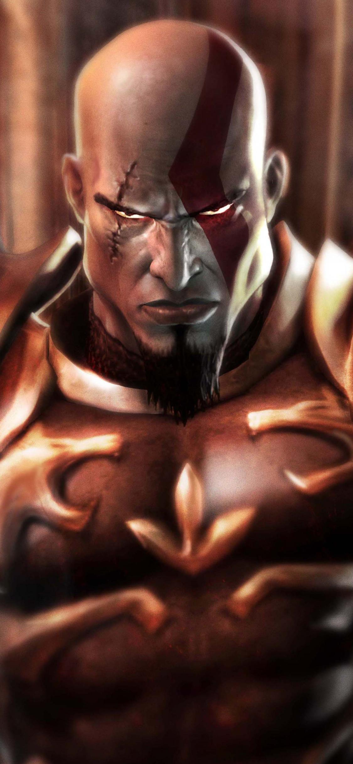 1125x2436 Kratos, video game, God of War wallpaper, 5378x HD image, picture, e4d5a0c6
