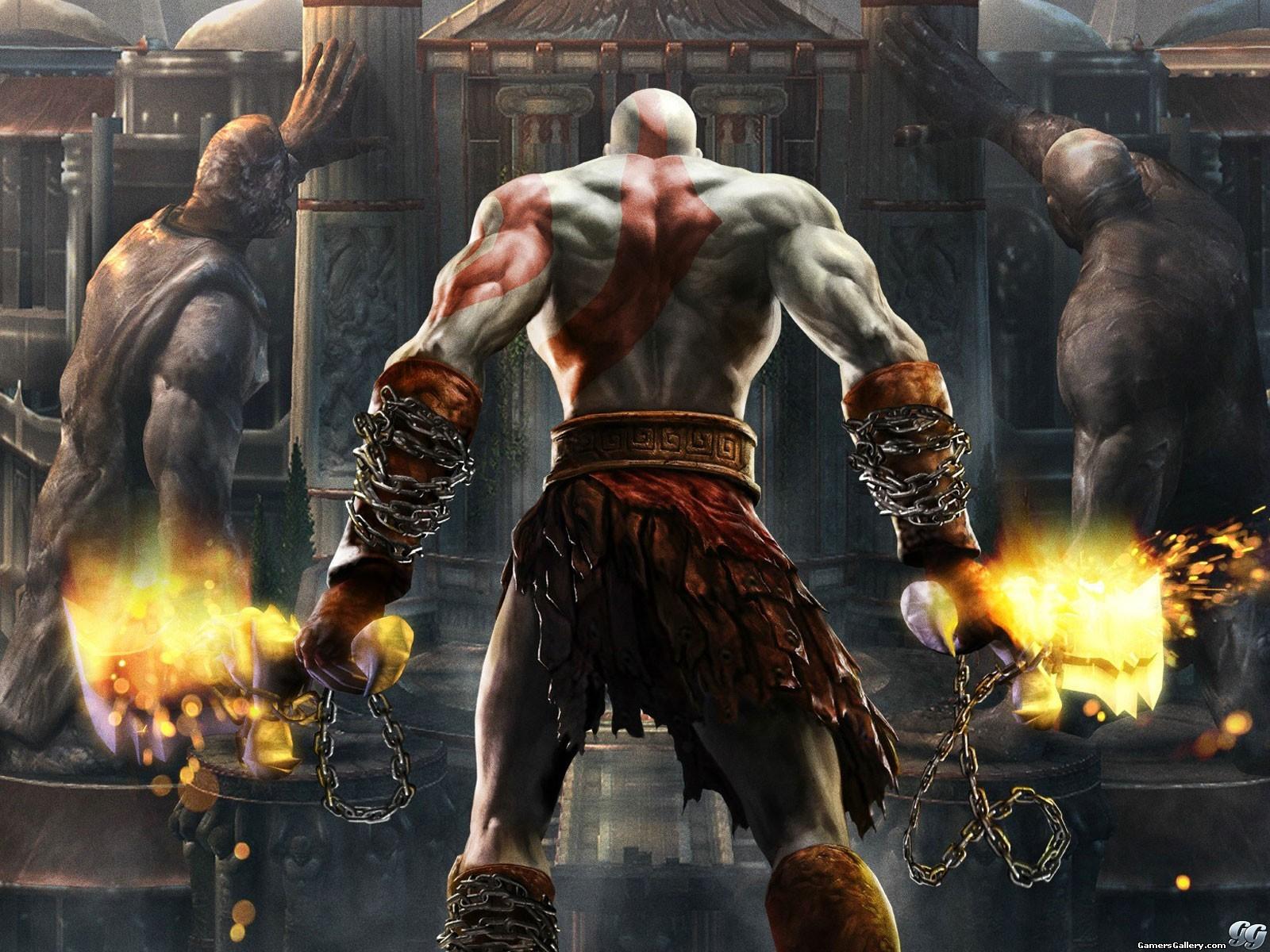 1600x1200 God Of War 3