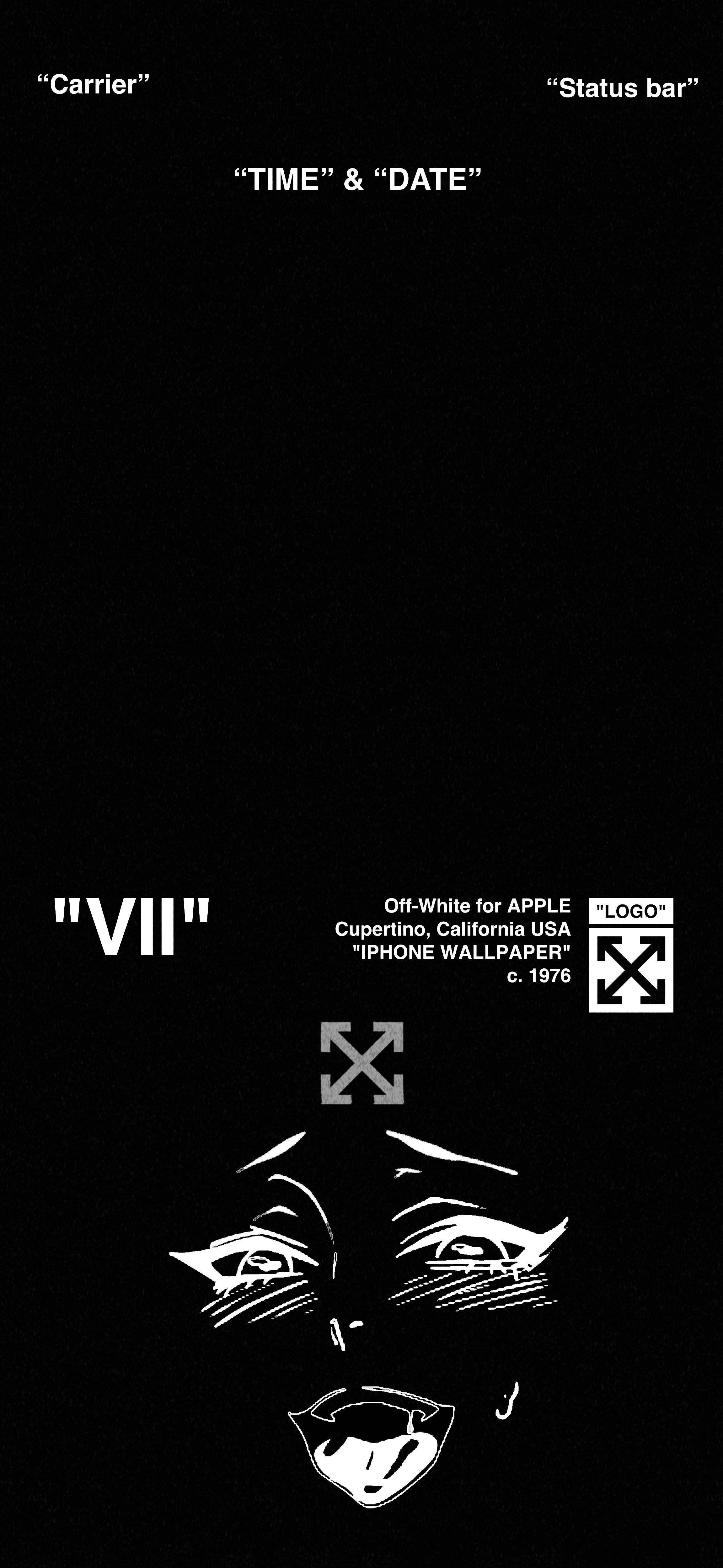 2304x5000 Off White Wallpaper