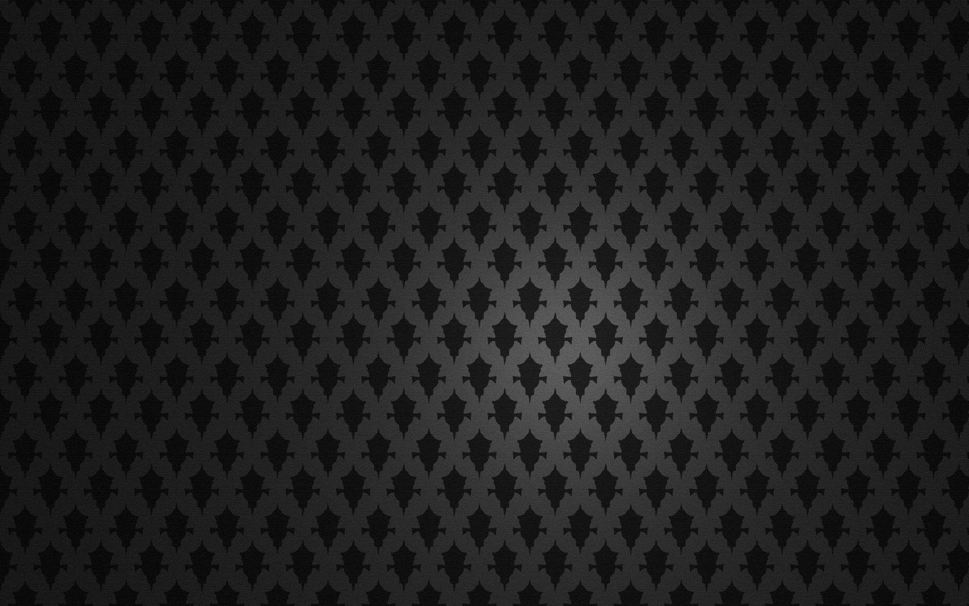 1920x1200 Patterned Black Wallpaper