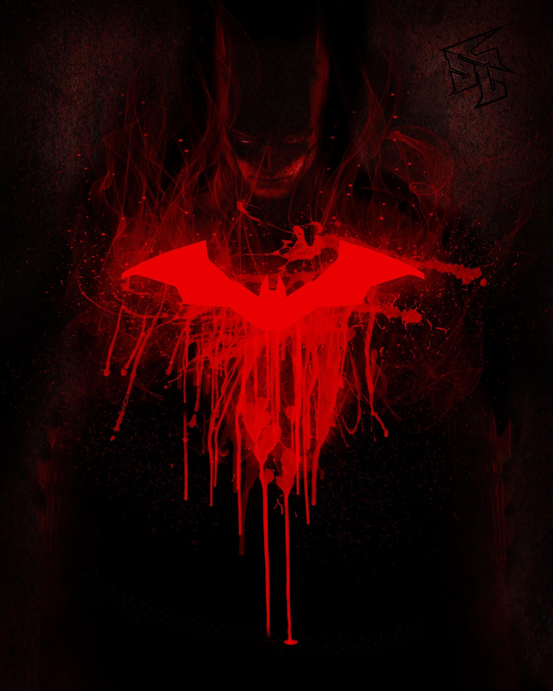 1920x2400 Pattinson Batman New Logo Reveal Wallpaper