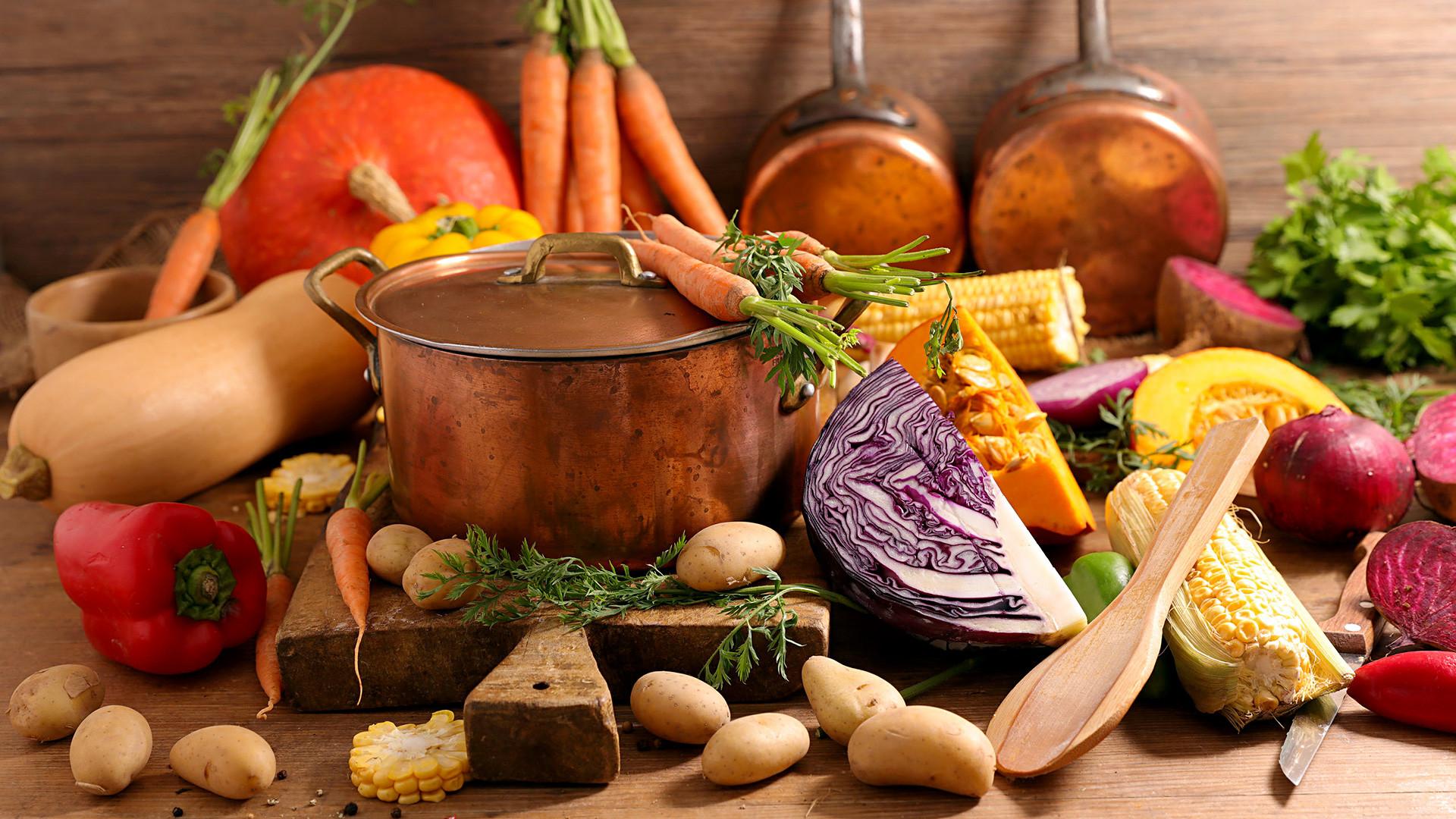 1920x1080 fantastically delicious Russian vegetarian dishes