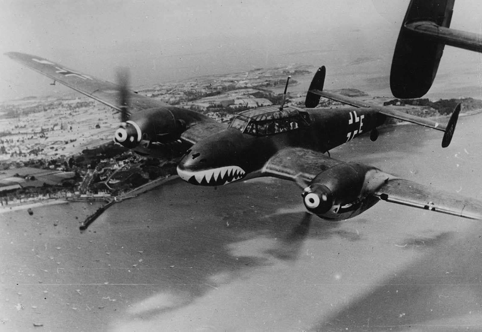 1600x1103 Battle of Britain in rare picture, 1940 Historical Photo