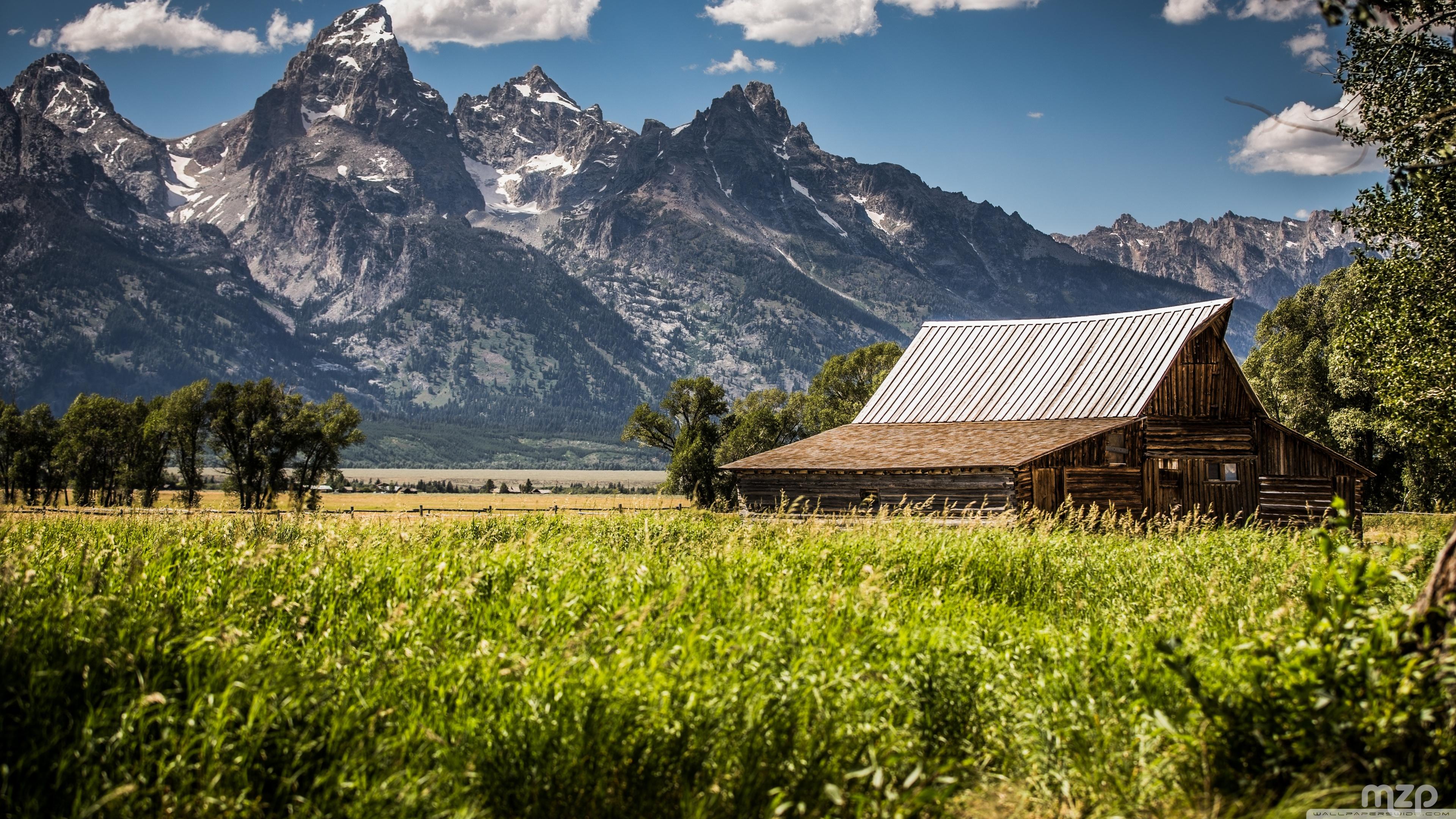 3840x2160 Grand Teton National Park, Antelope Flats