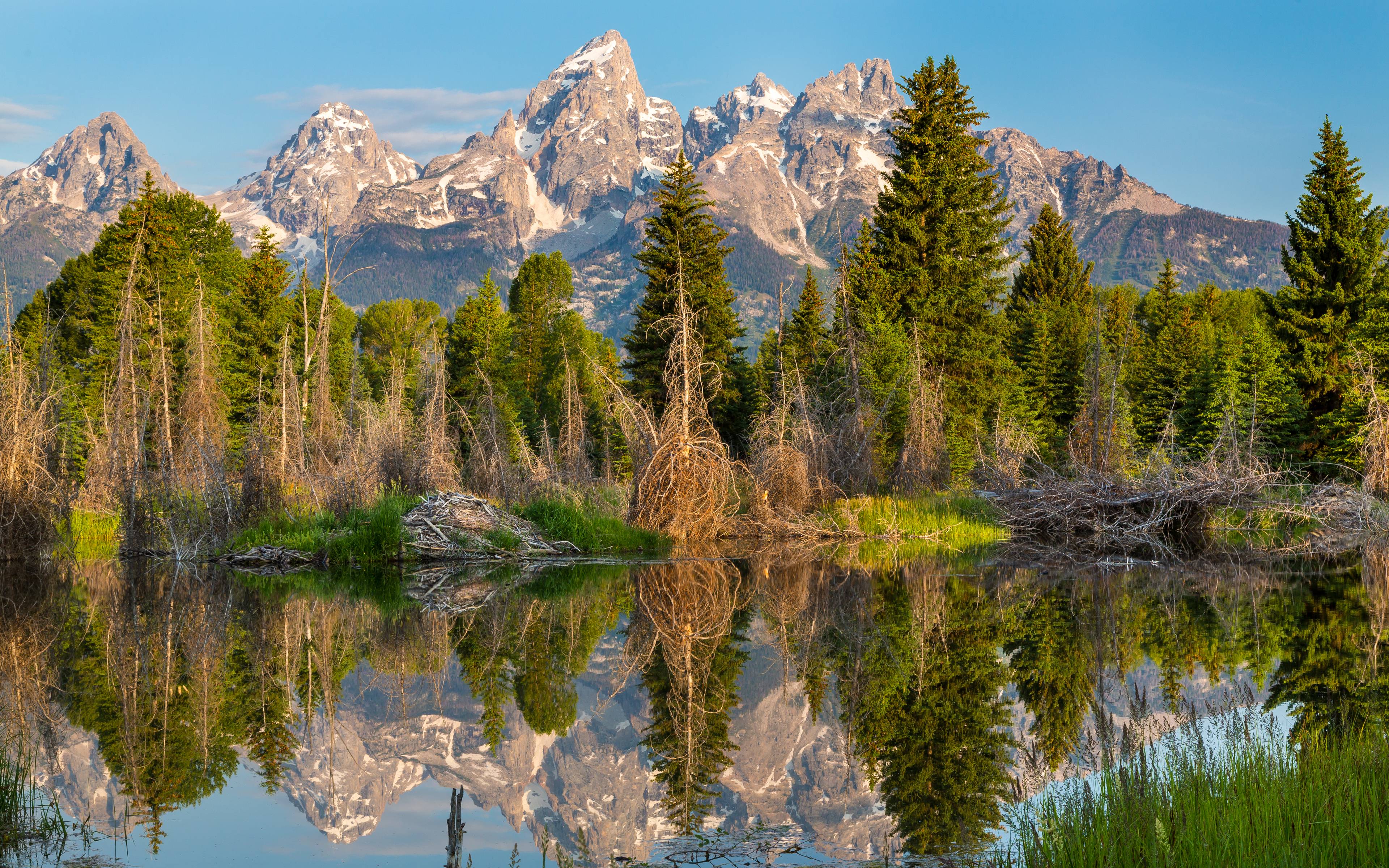 3840x2400 Grand Teton Wallpaper