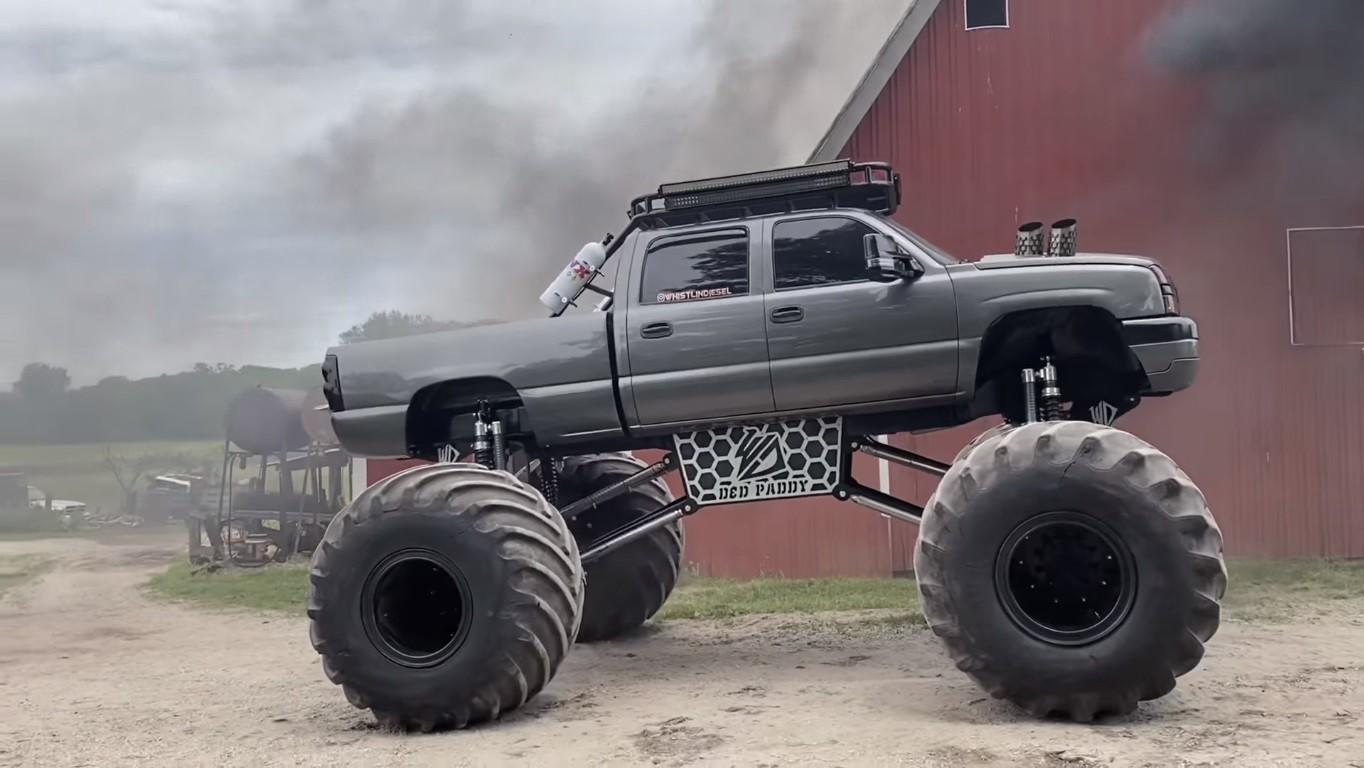 1364x768 Whistlin' Diesel “Monster Max” Diesel Truck Rolls Coal Like Nobody's Business