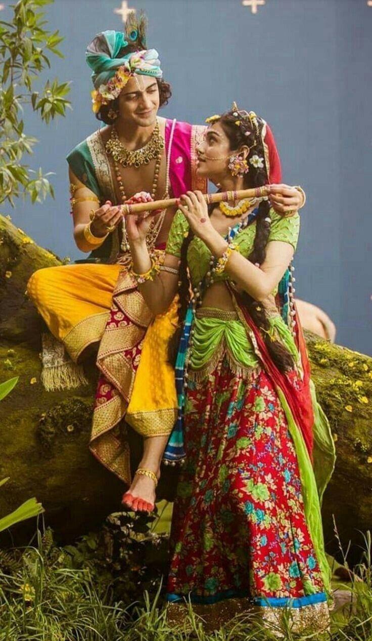 736x1267 Radha Krishn image No watermark