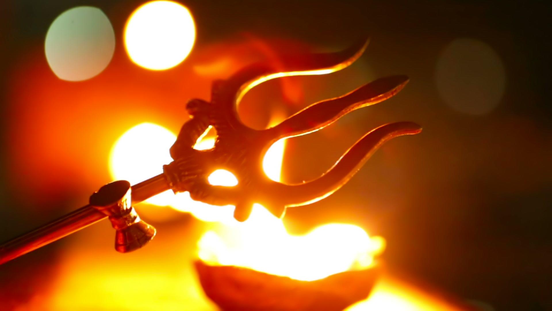 1920x1080 Free download Video Trishul a symbol of Hindu god Shiva Trident is a [1920x1080] for your Desktop, Mobile & Tablet. Explore Trishula Wallpaper. Trishula Wallpaper