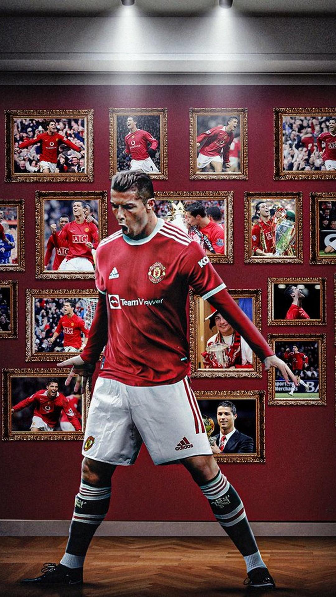 1080x1920 Cristiano Ronaldo Manchester United iPhone 7 Wallpaper Football Wallpaper