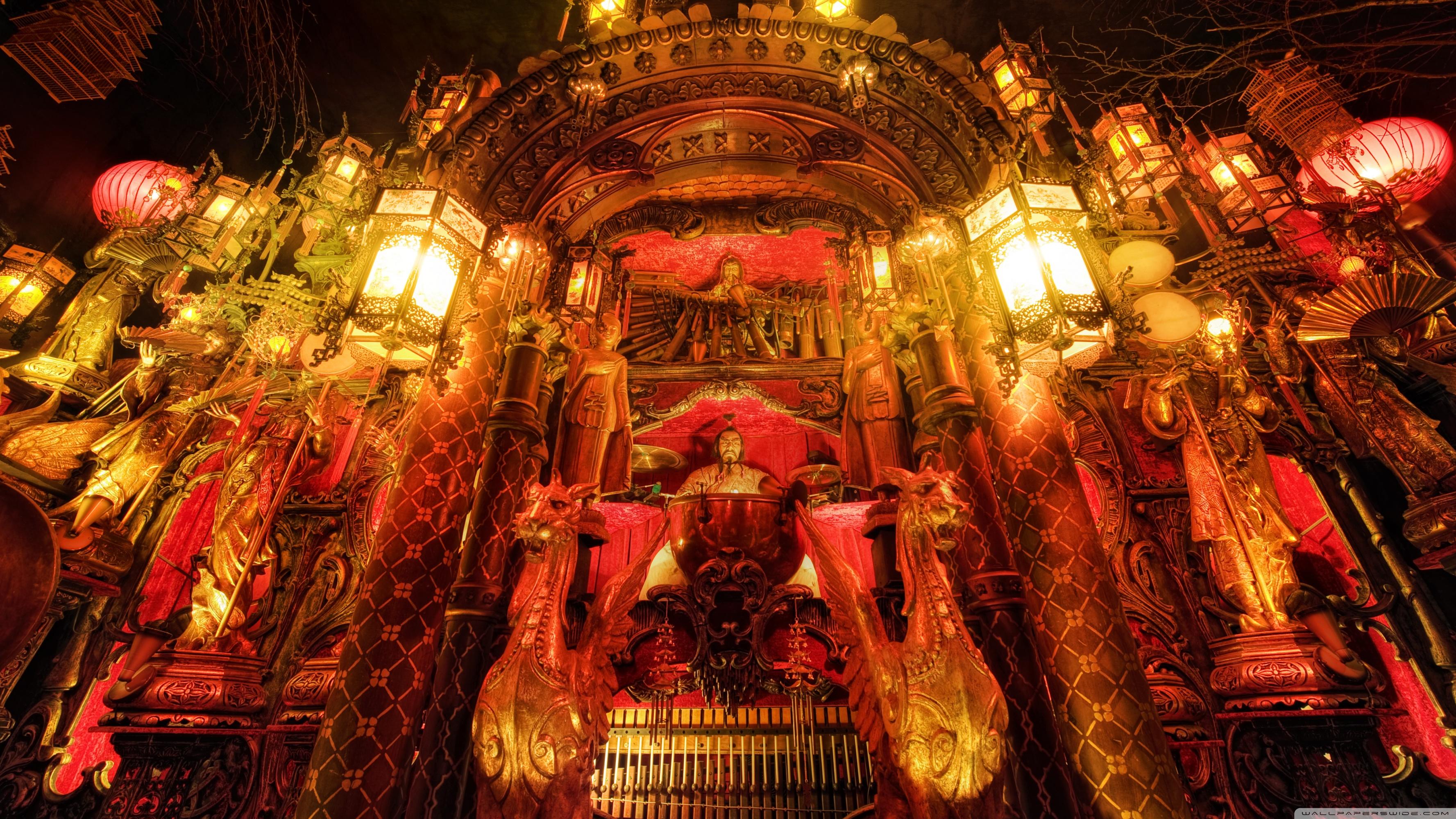 3554x1999 Chinese Lanterns And Mechanized Music, House On The Rock Ultra HD Desktop Background Wallpaper for 4K UHD TV : Widescreen & UltraWide Desktop & Laptop : Multi Display, Dual Monitor : Tablet