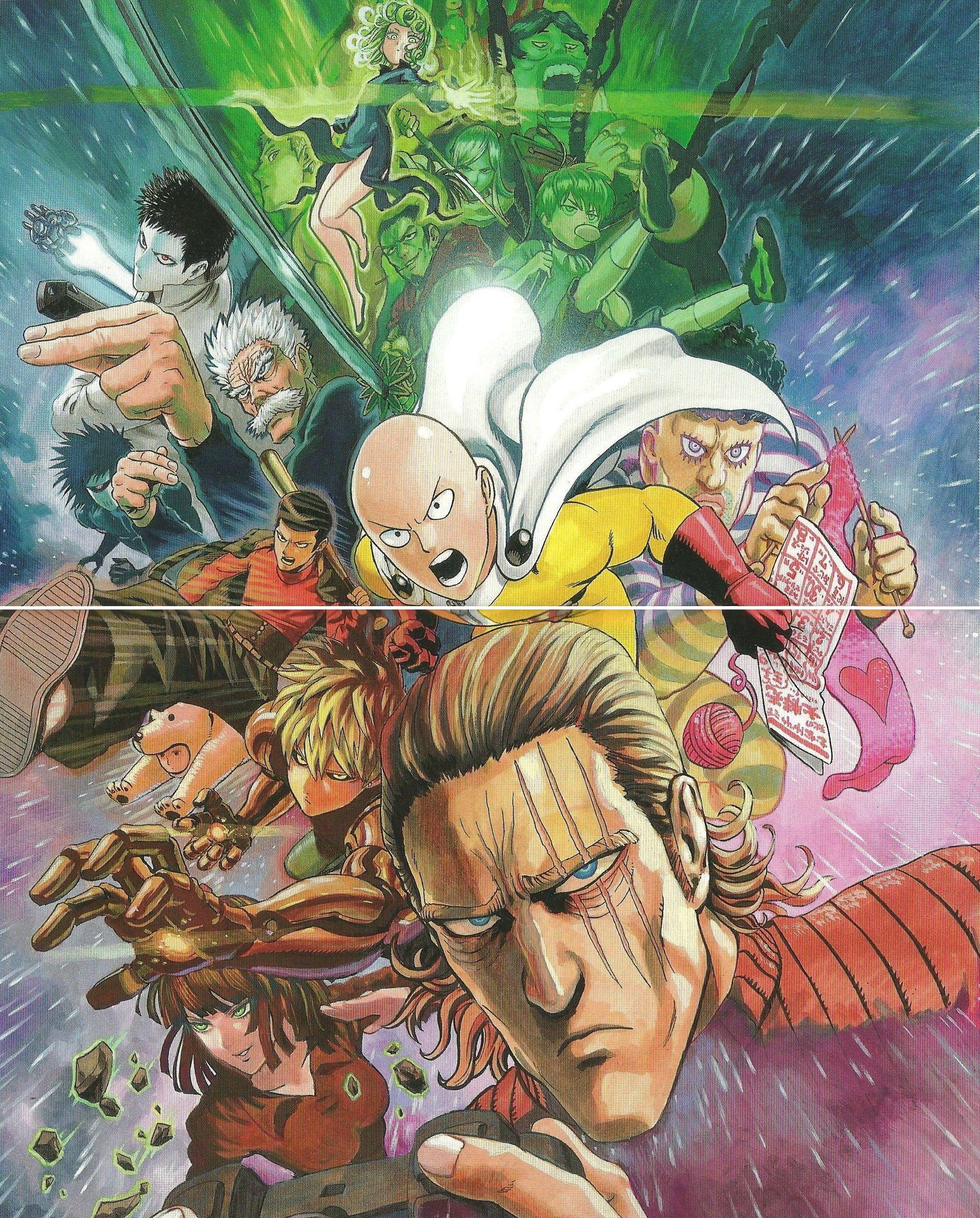 2054x2554 One Punch Man Yusuke Murata #Saitama