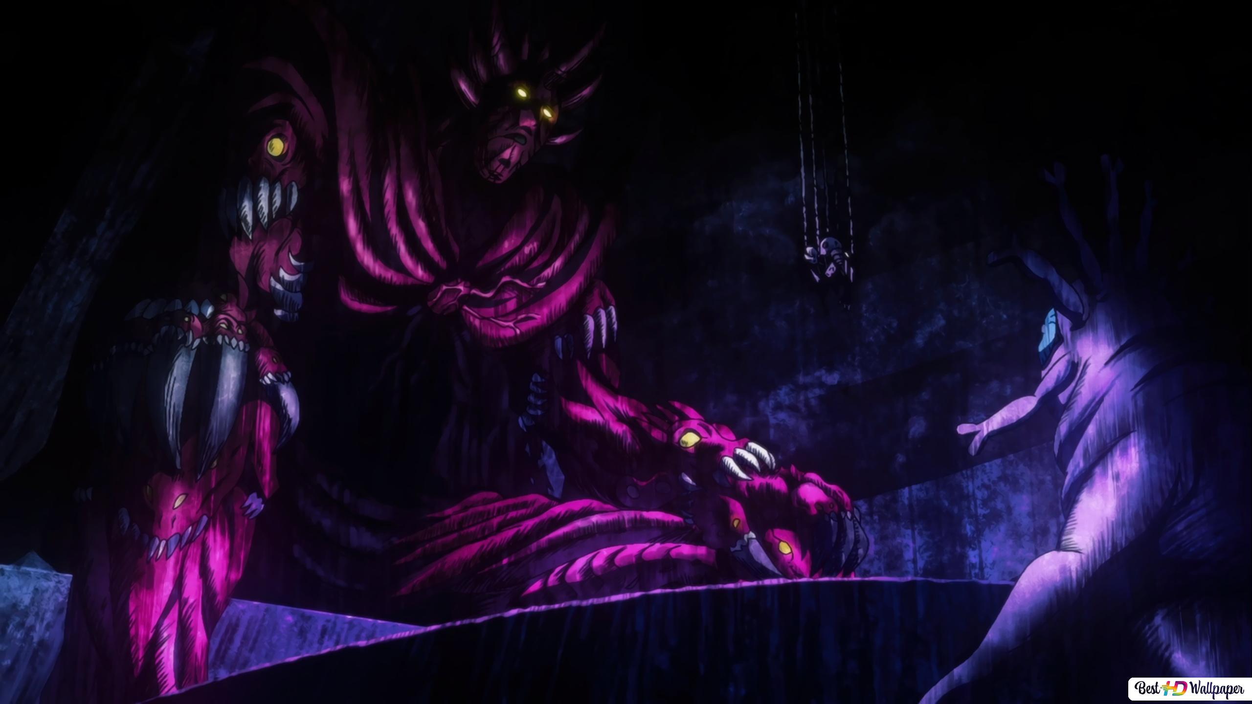 2560x1440 One Punch Man : Monster King Orochi HD Wallpaper Download