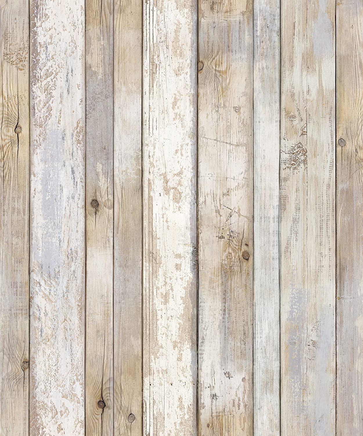 1251x1500 Very Berry Sticker2Pack Wood Distressed Wood Panel Wood Grain Self Adhesive Peel Stick Wallpaper (VBS308(2Pack))
