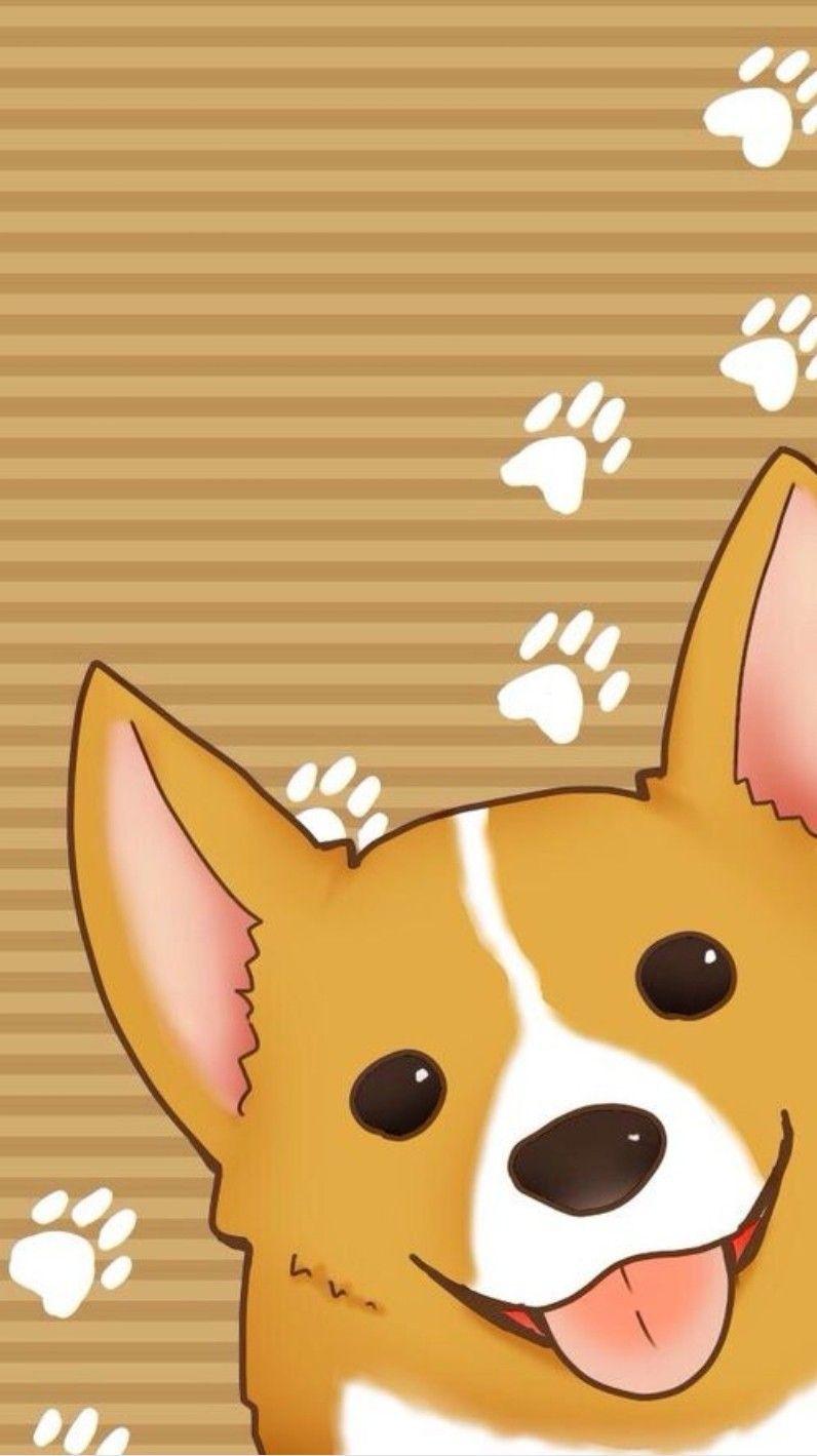 796x1419 Dog Anime Wallpaper
