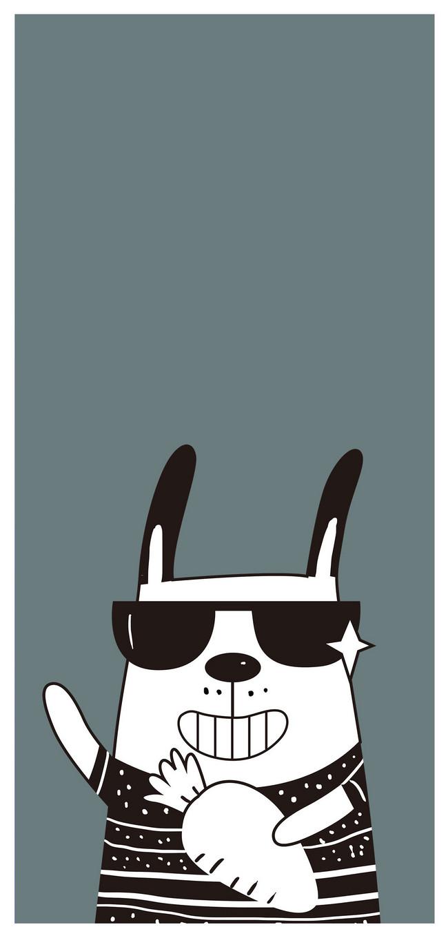 650x1361 Cartoon Dog Mobile Phone Wallpaper wallpaper background image free download