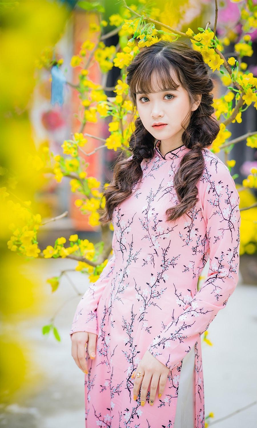 900x1500 Asian Girls HD Wallpaper for Android