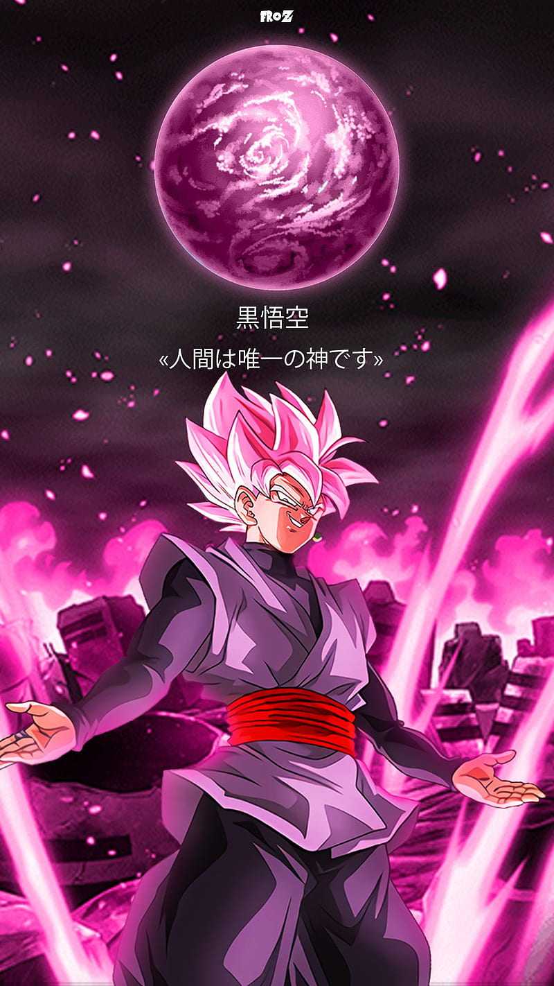 800x1422 Goku Black Wallpaper