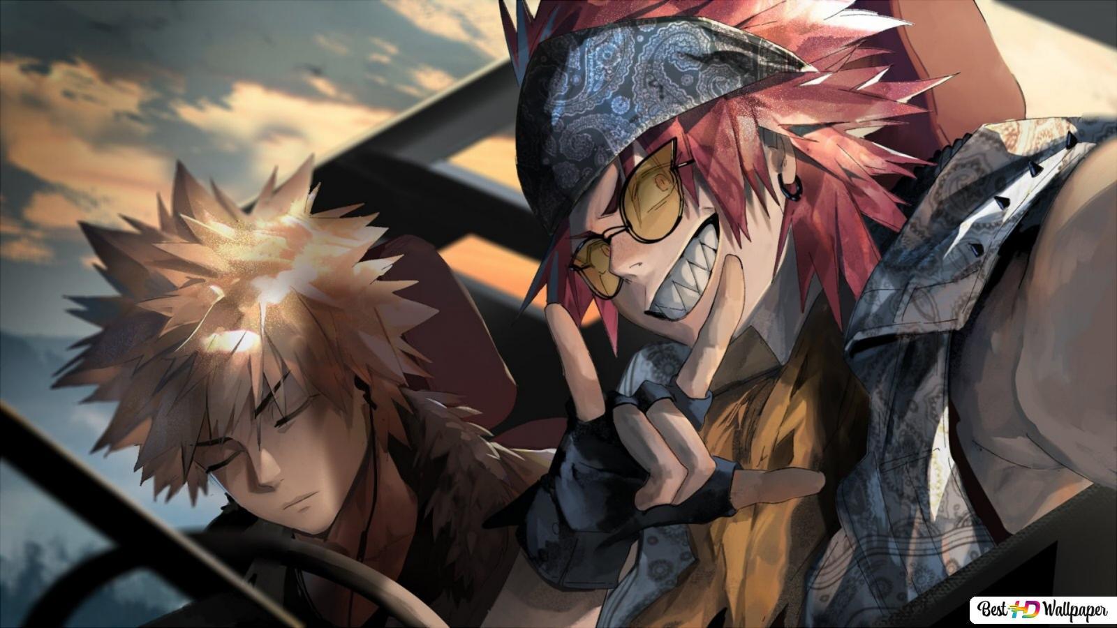 1600x900 Katsuki Bakugo & Eijiro Kirishima HD wallpaper download