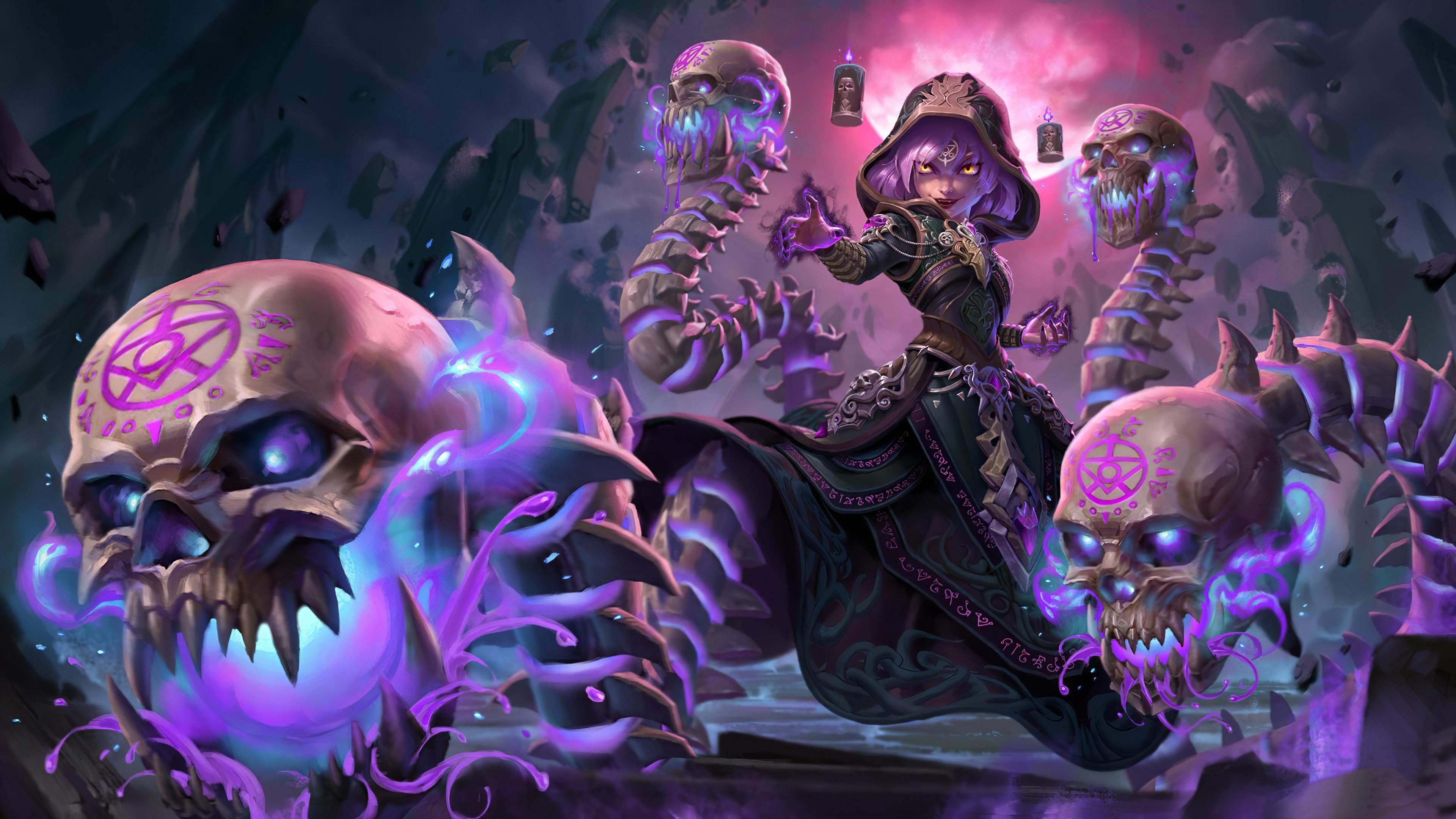 3840x2160 Wallpaper 4k Smite :Living Death Scylla Wallpaper