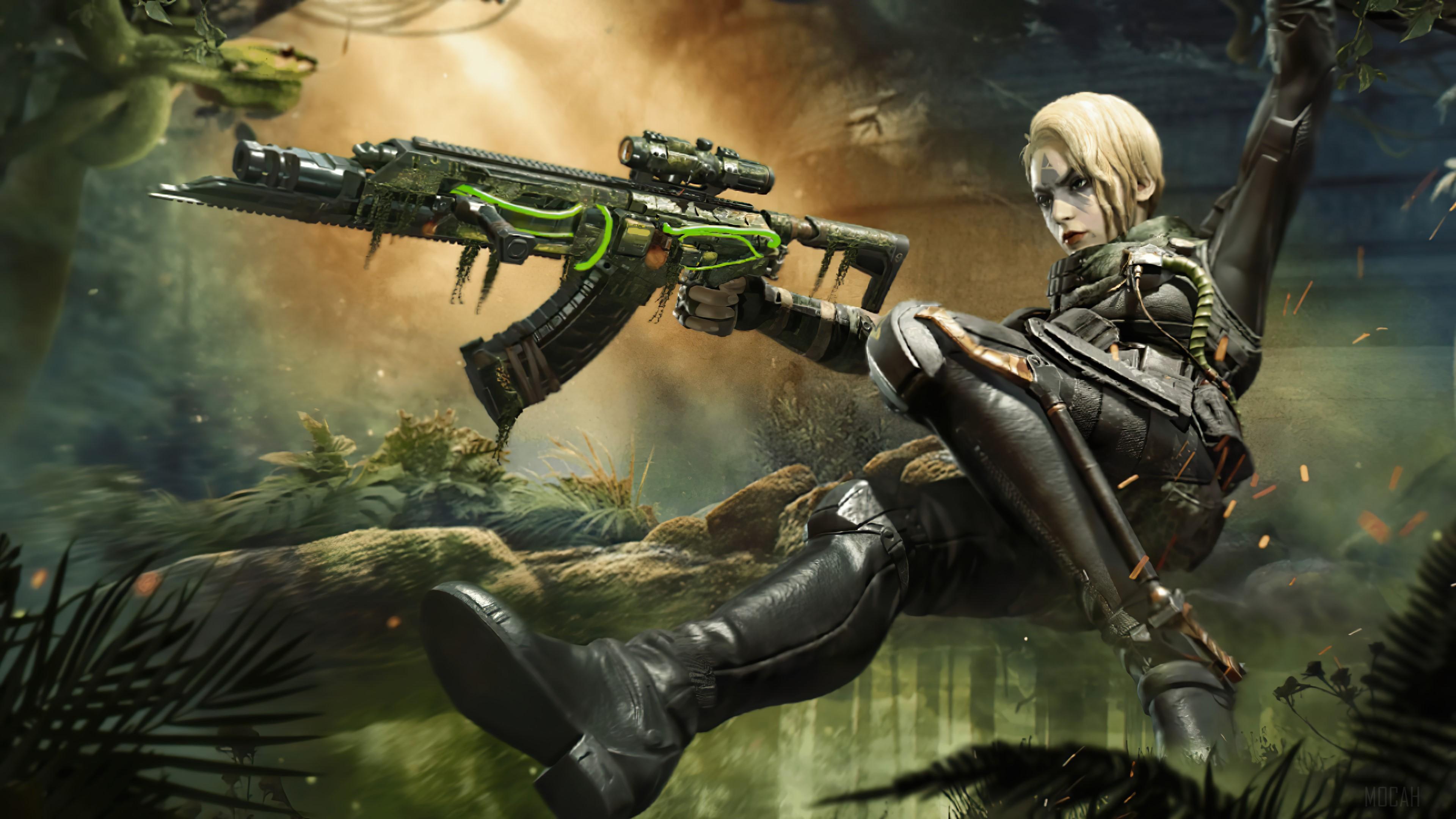 3840x2160 CODM, Call of Duty Mobile, Video Game, COD, Call of Duty, Scylla, Skin 4k wallpaper HD Wallpaper