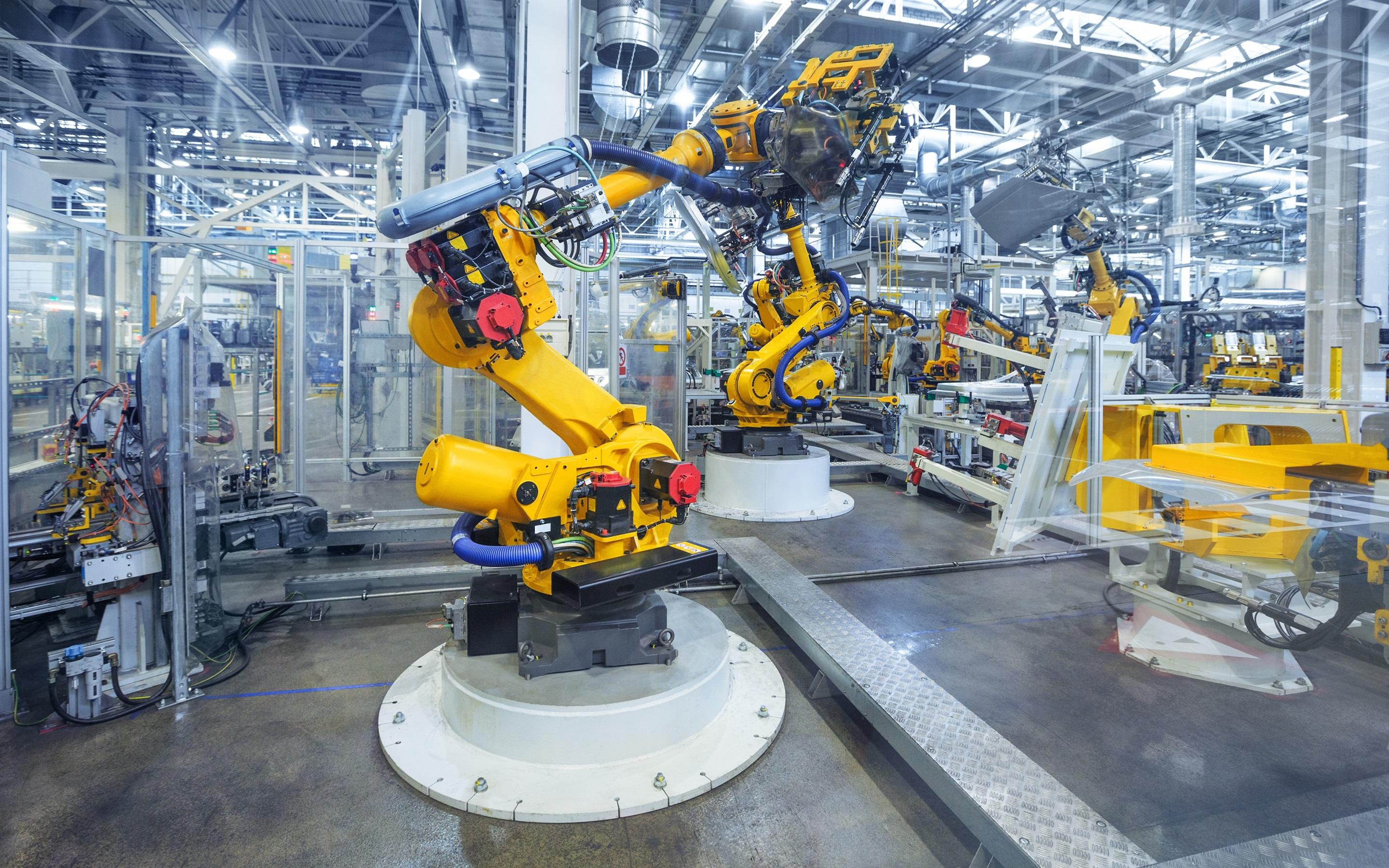 2880x1800 Wallpaper Auto Industry, factory, specialized machinery, robotics 2880x1800 HD Picture, Image