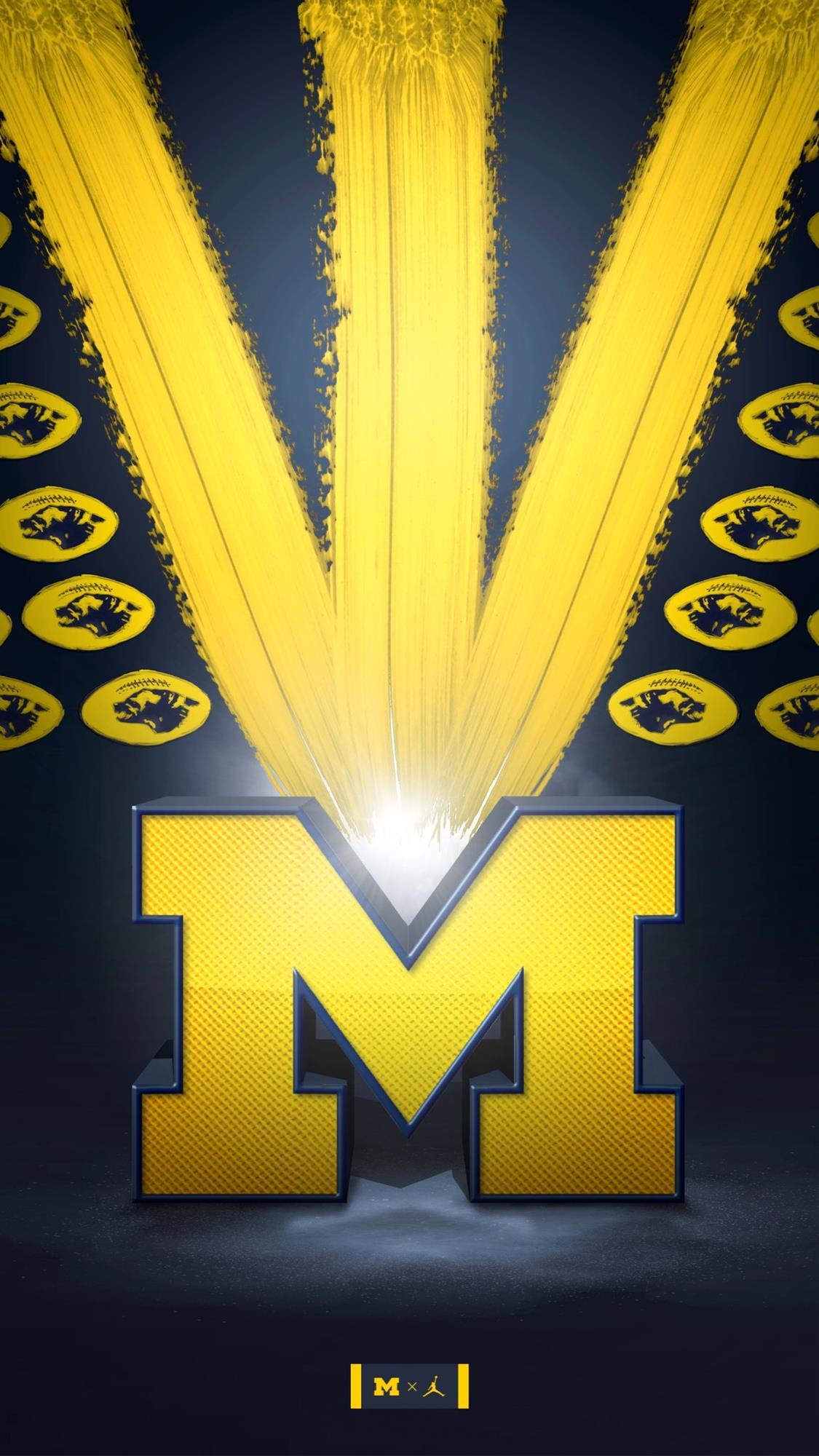 1125x2000 Michigan Mobile Wallpaper of Michigan Athletics