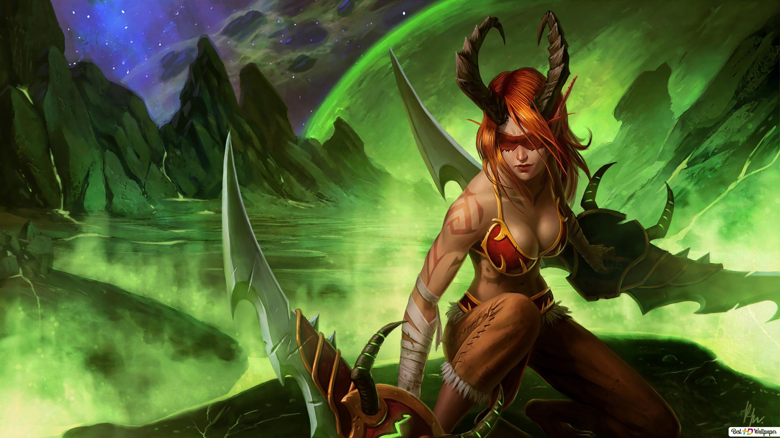 2560x1440 World of Warcraft (WOW) Hunter HD wallpaper download