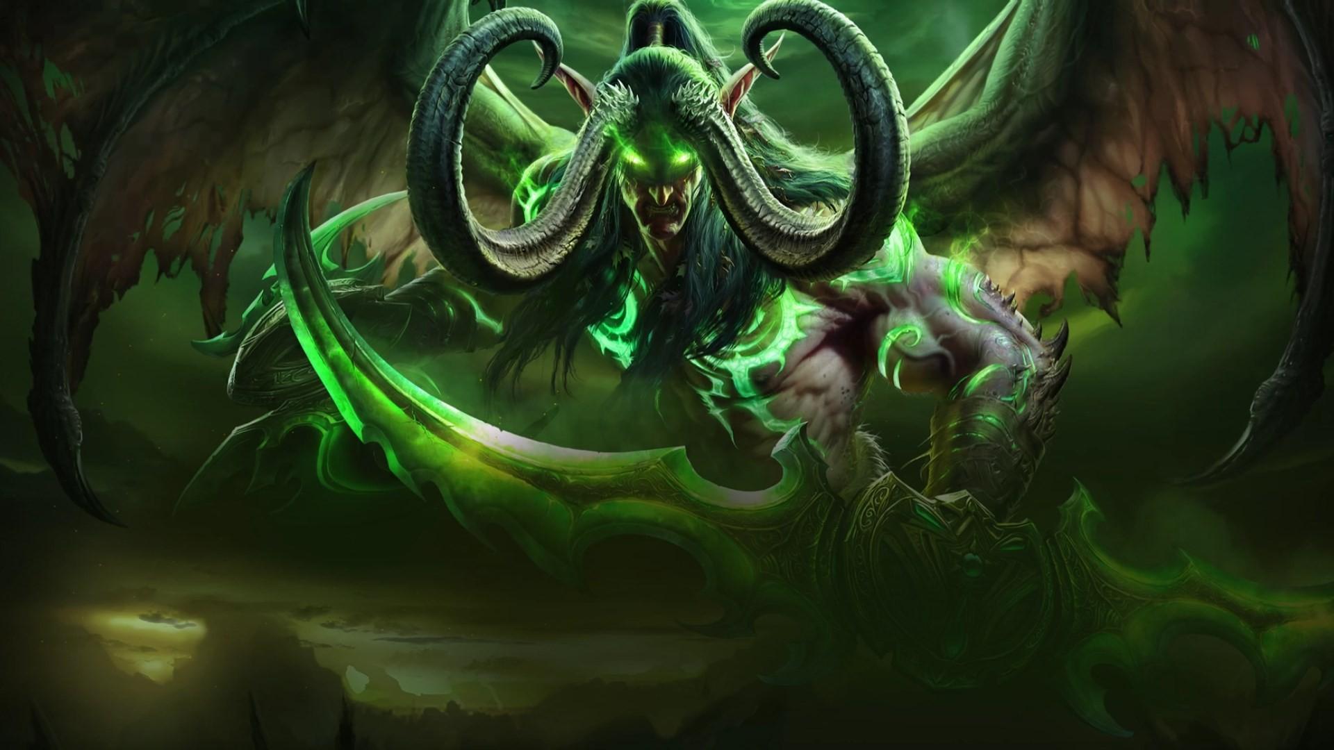 1920x1080 1920x1080 world of warcraft legion illidan stormrage glaive demon horns wallpaper JPG 275 kB
