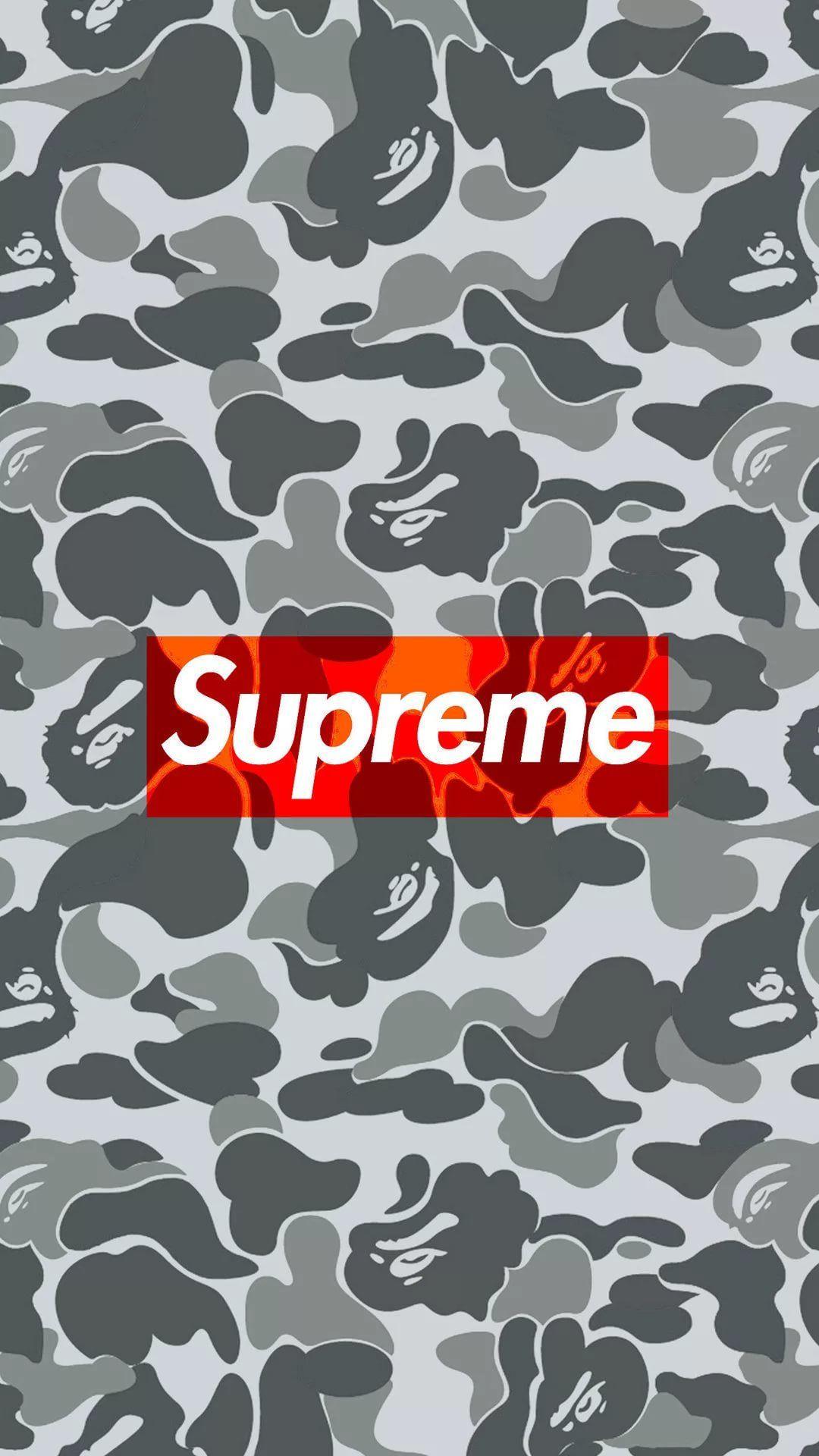1080x1920 Supreme iPhone Background